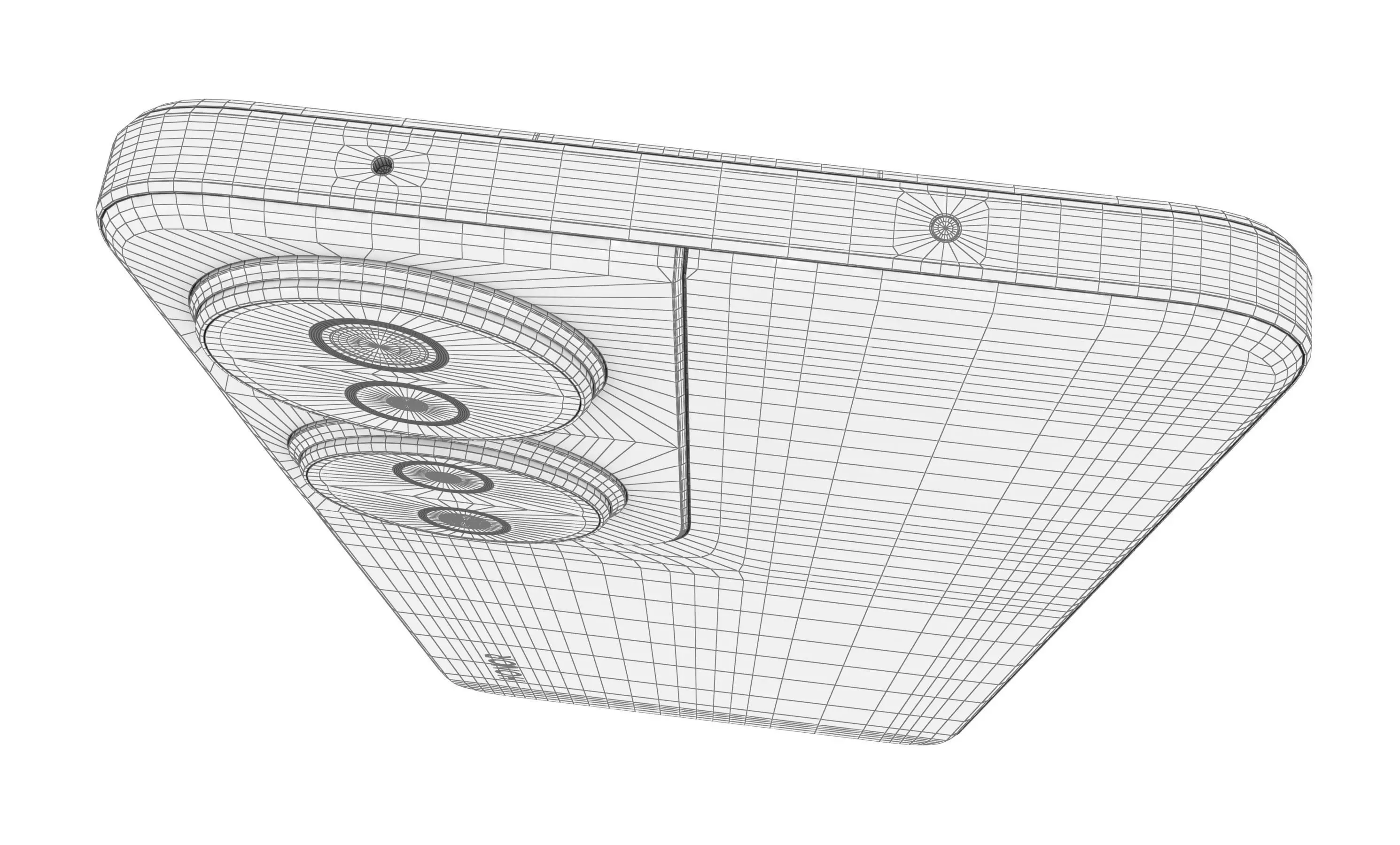 Honor X7B 5G Black High Poly 3D model_13