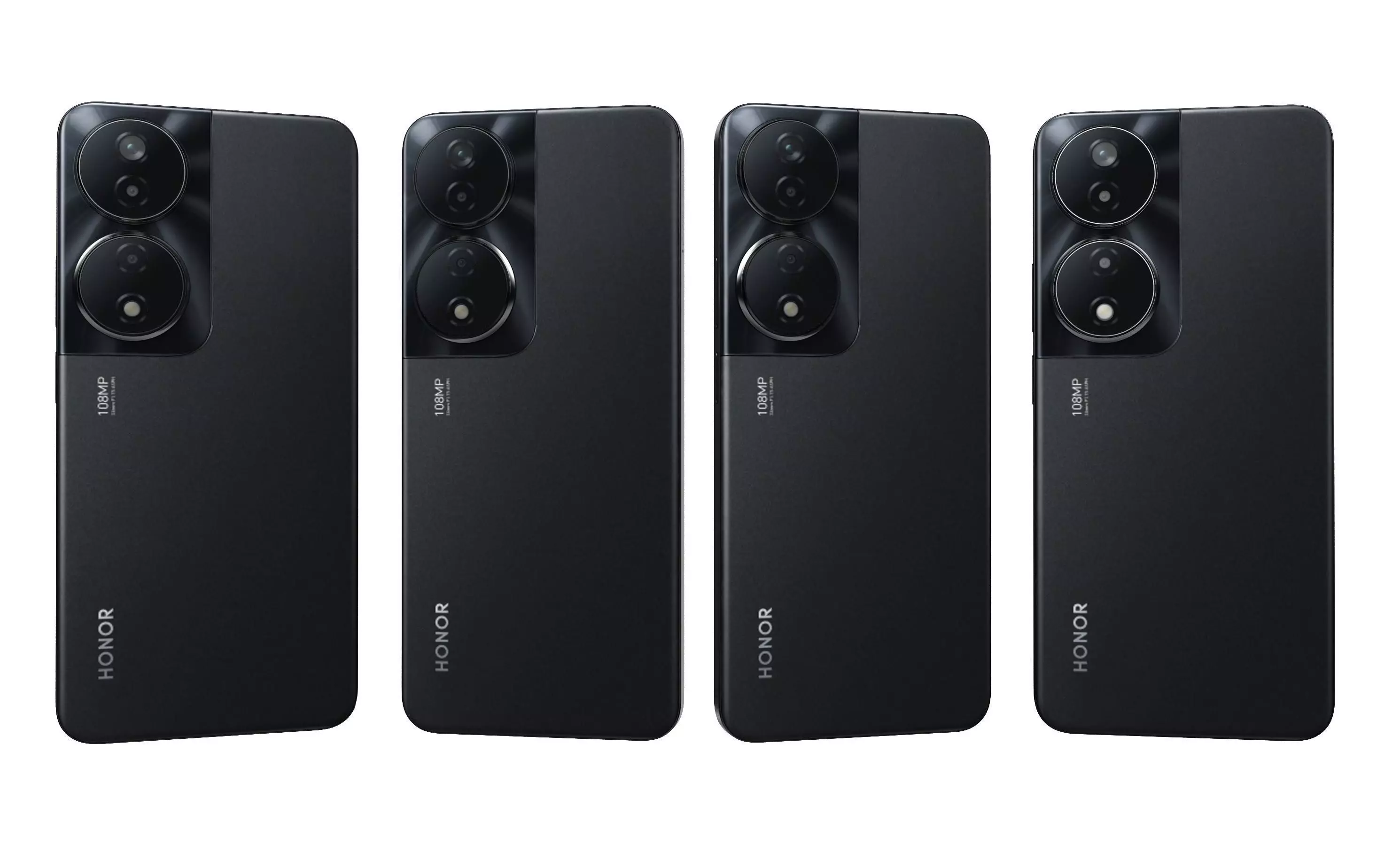 Honor X7B 5G Black High Poly 3D model_25