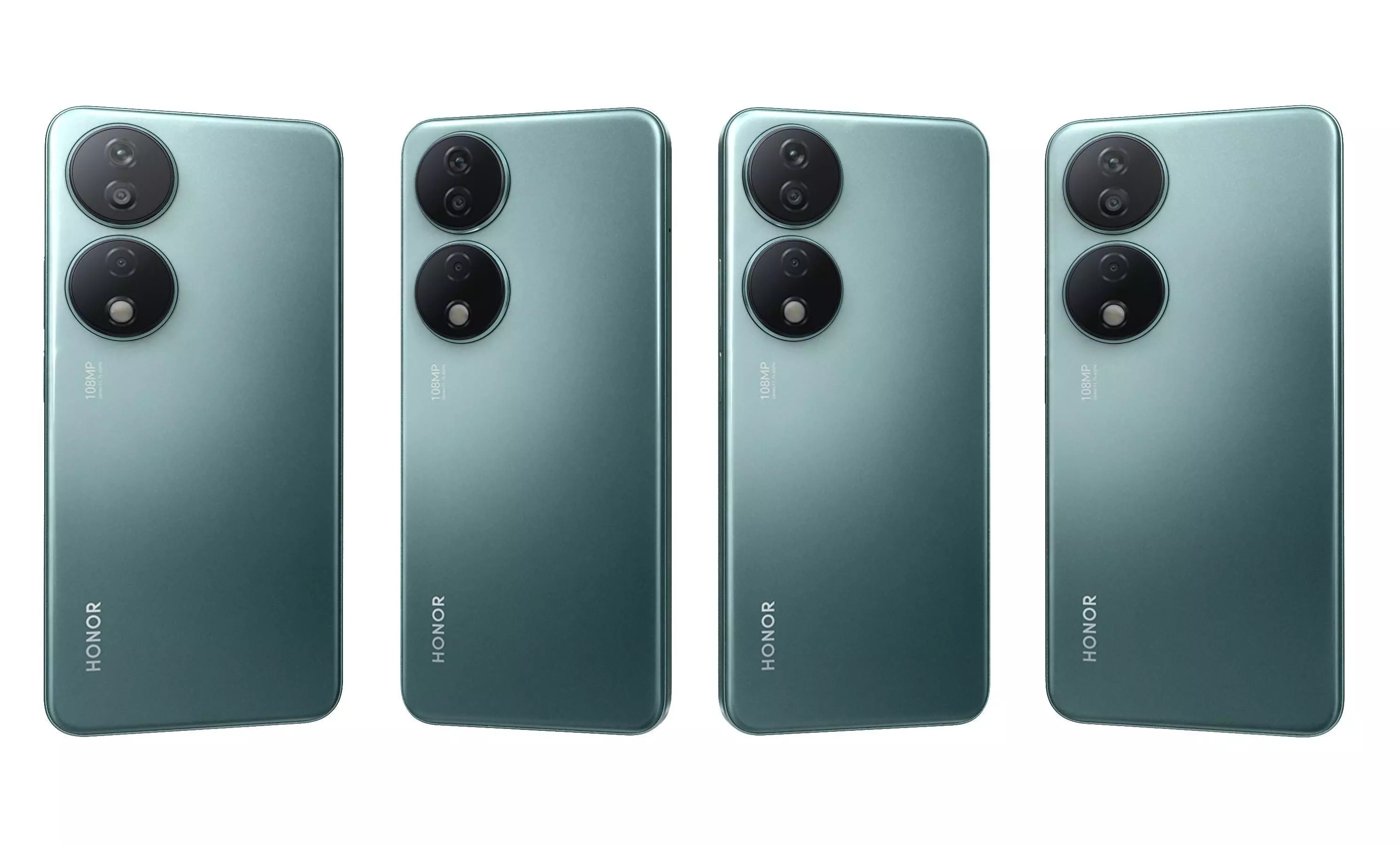 Honor X7b All Colors High Poly  3D model_9