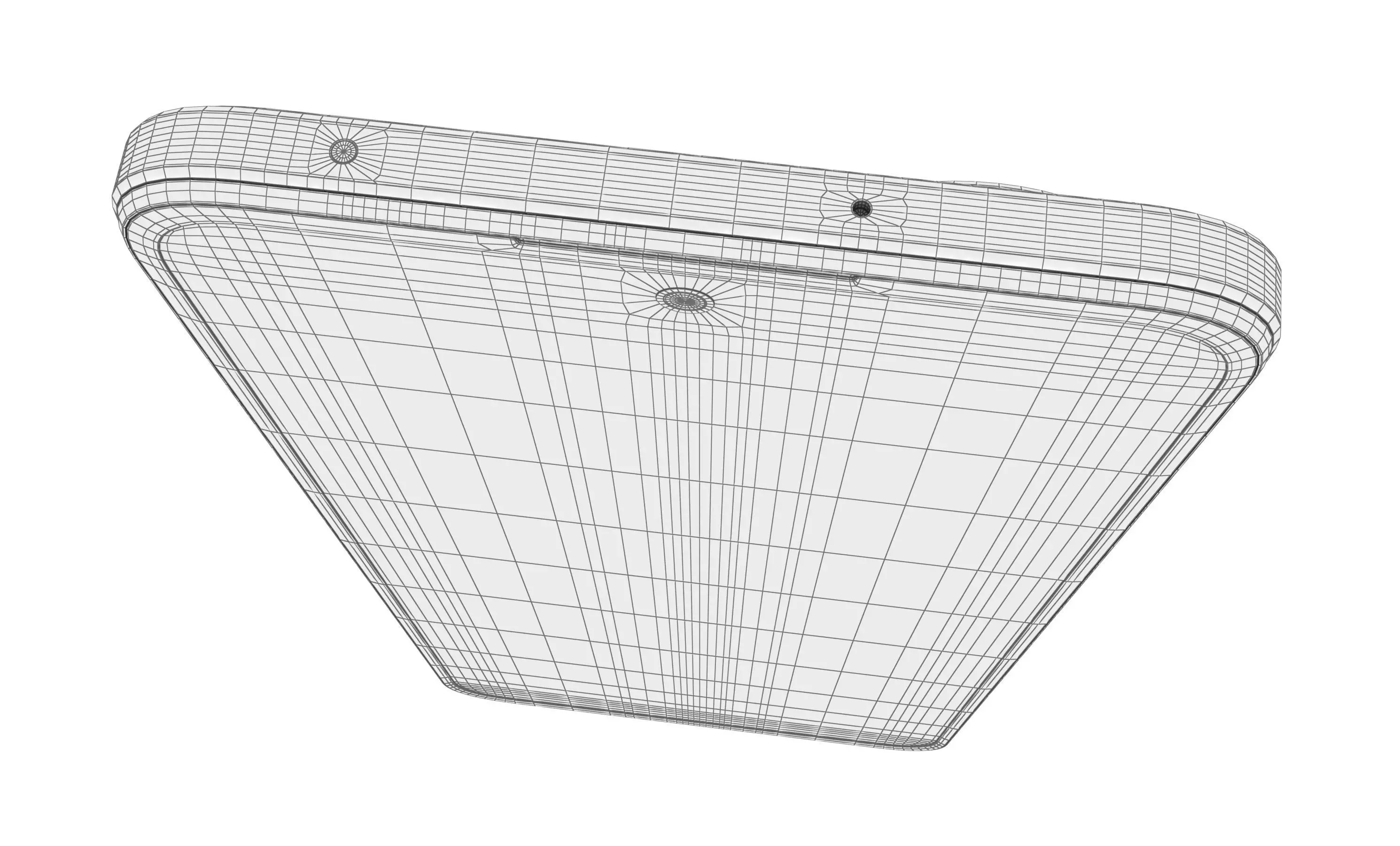 Honor X7b All Colors High Poly  3D model_45