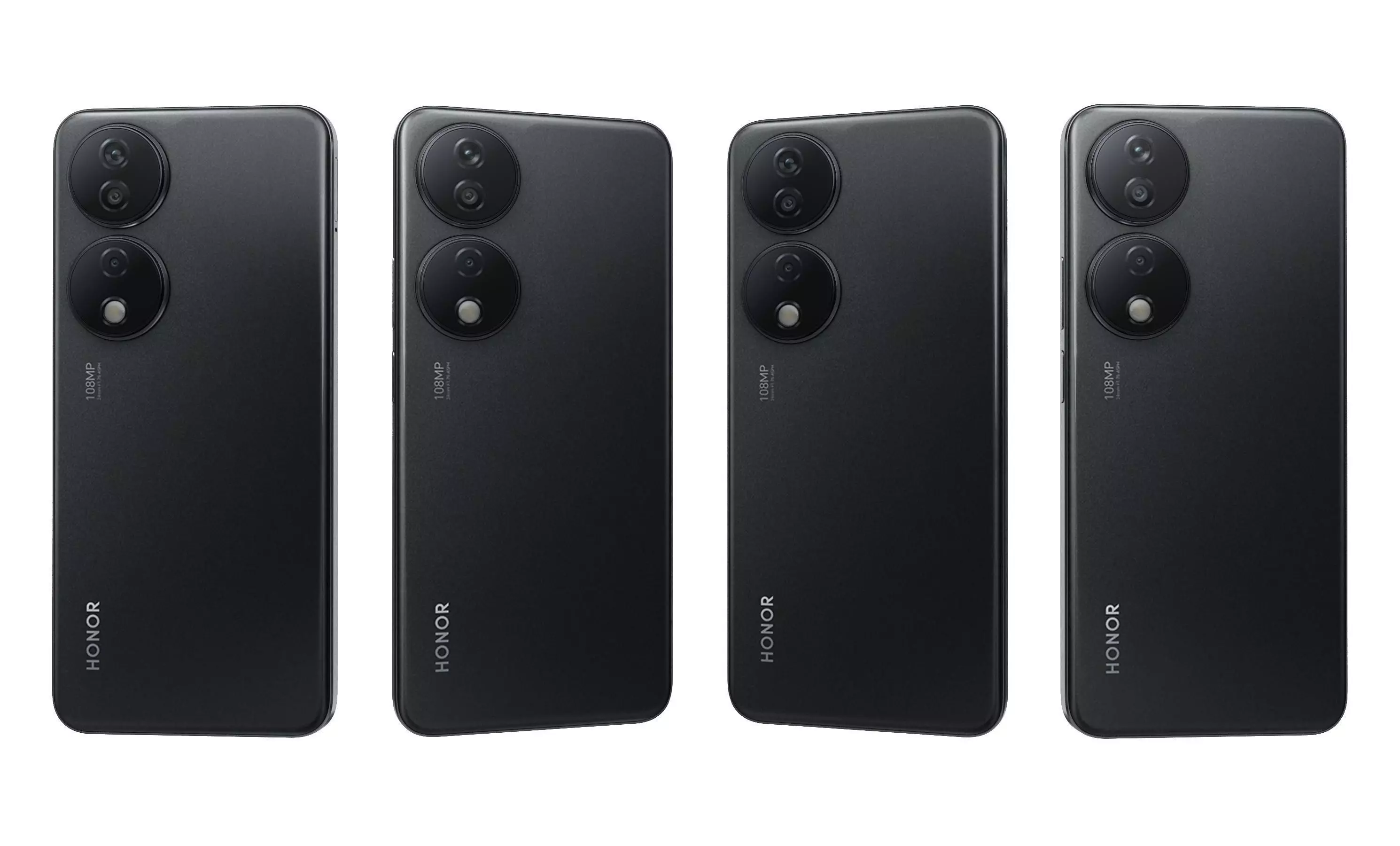 Honor X7b All Colors High Poly  3D model_7