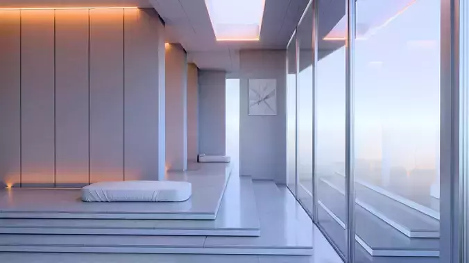 Minimalist Sky Loft