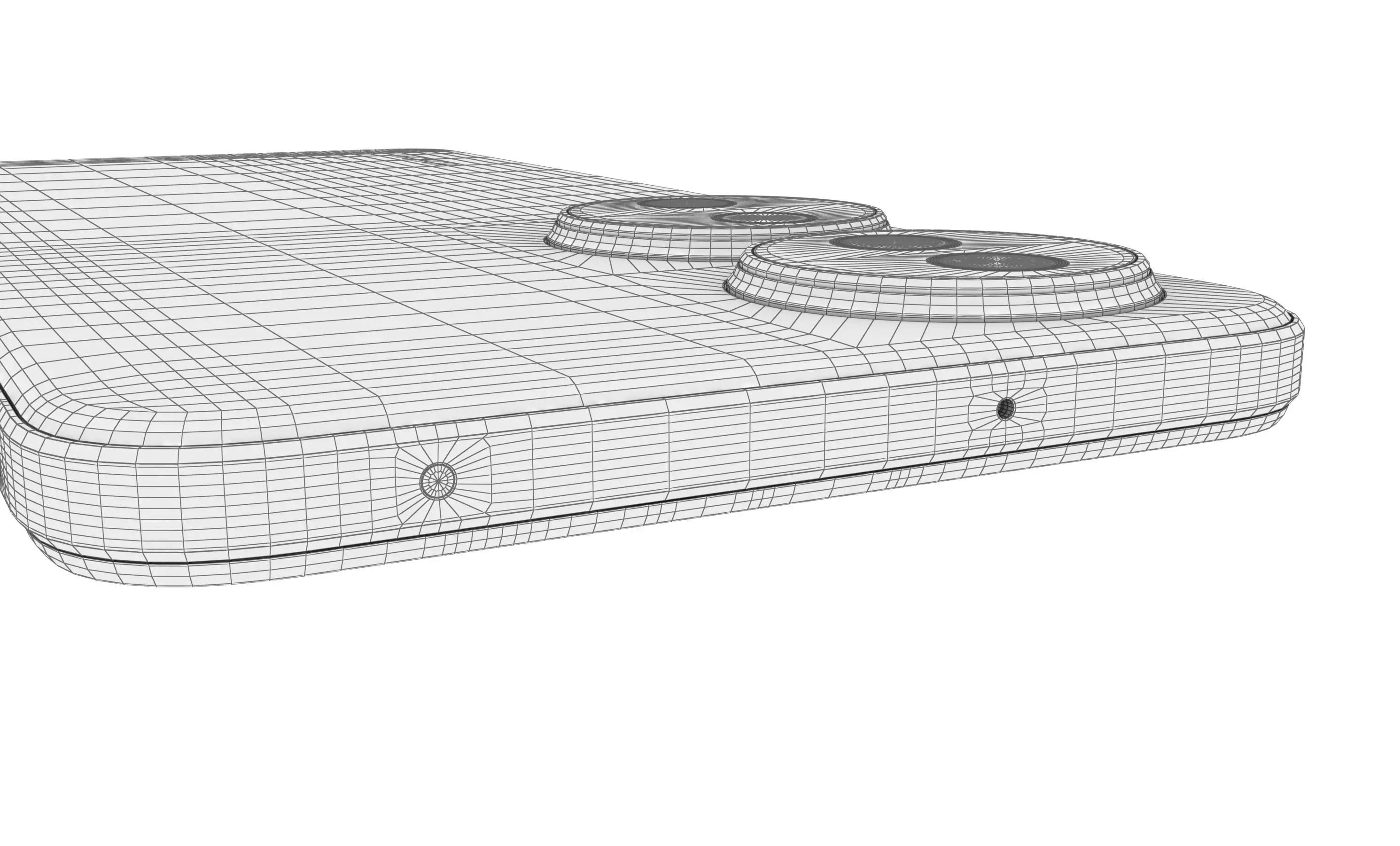 Honor X7b Blue High Poly 3D model_20