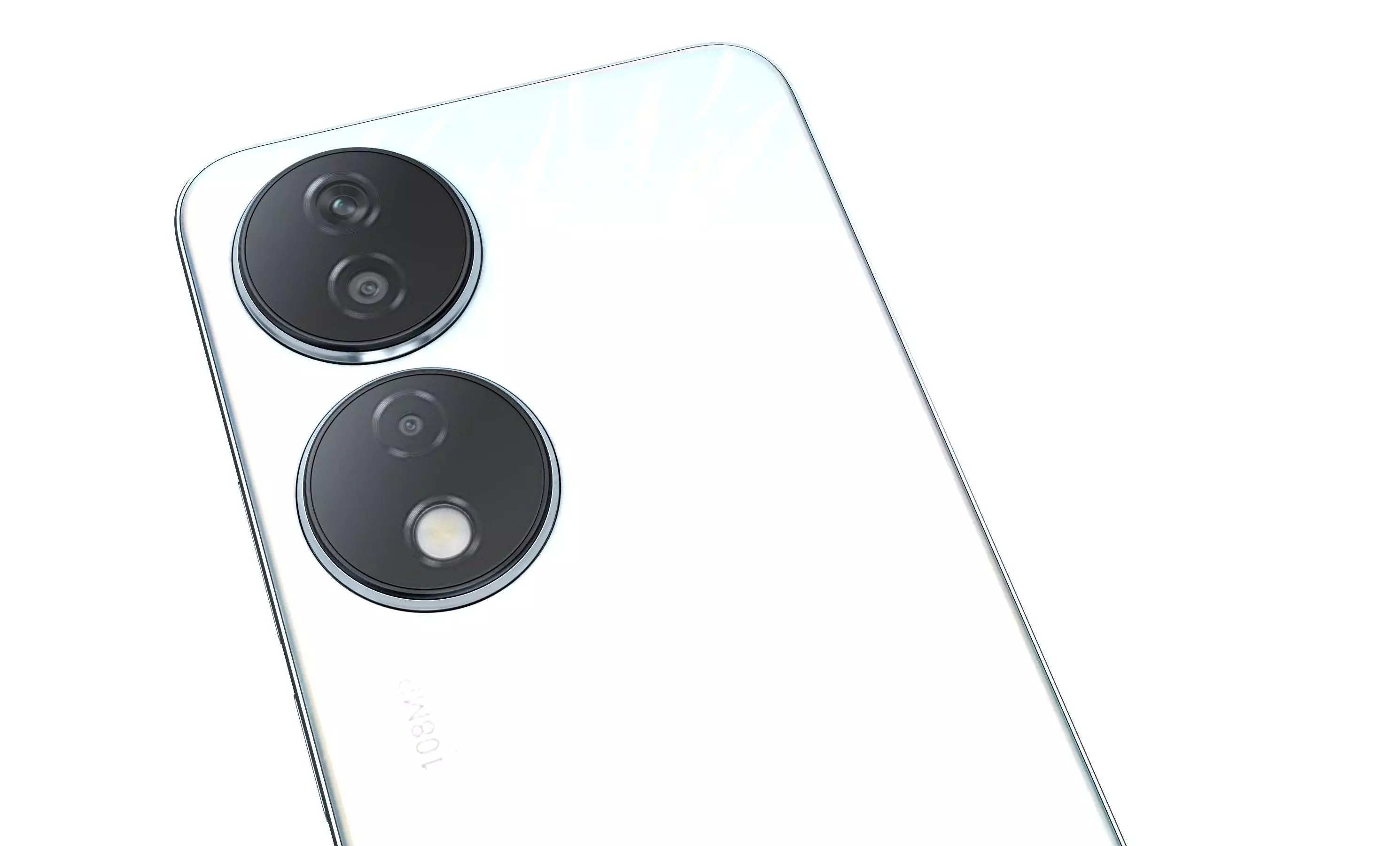 Honor X7b Blue High Poly 3D model_9