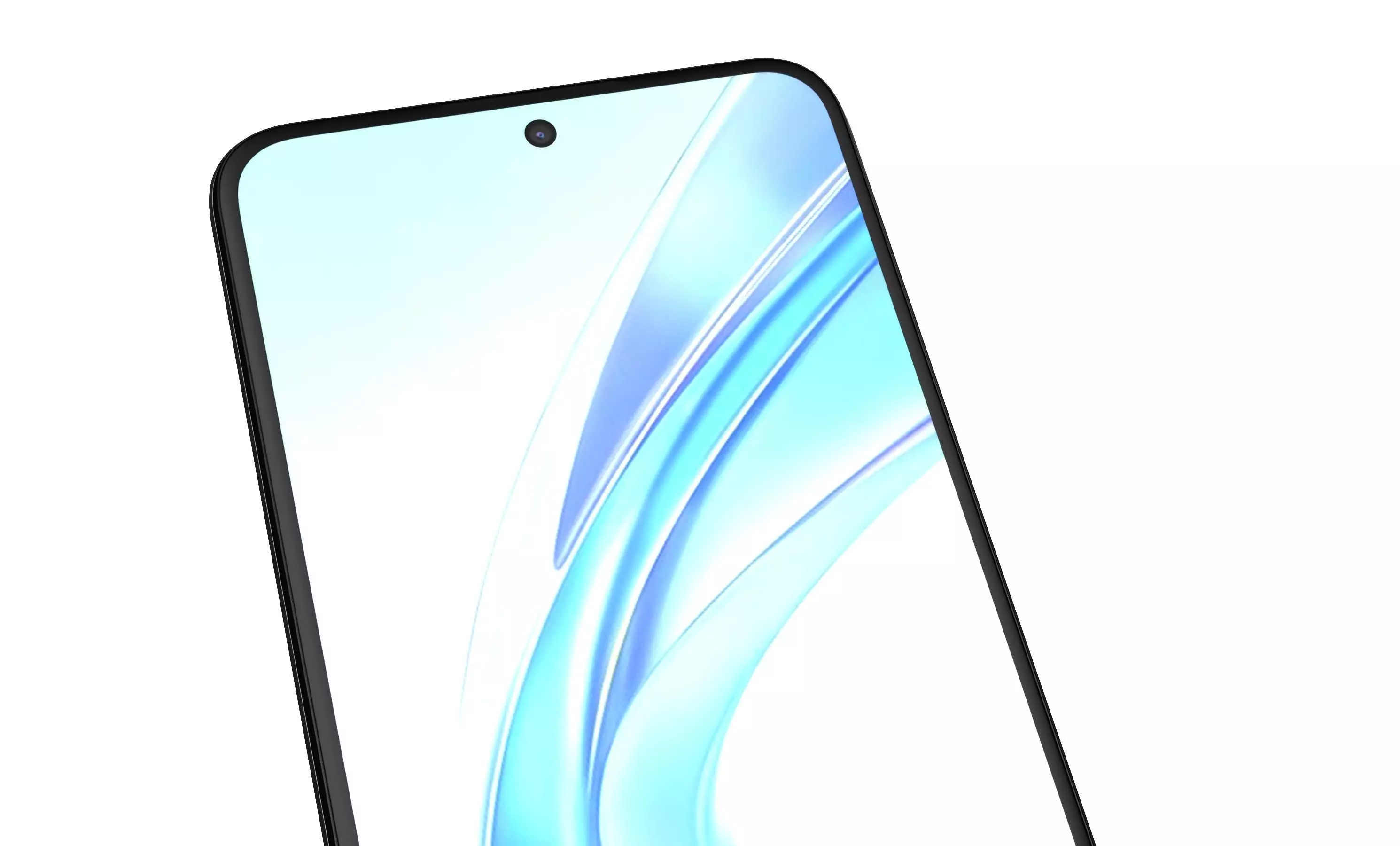 Honor X7b Blue High Poly 3D model_8