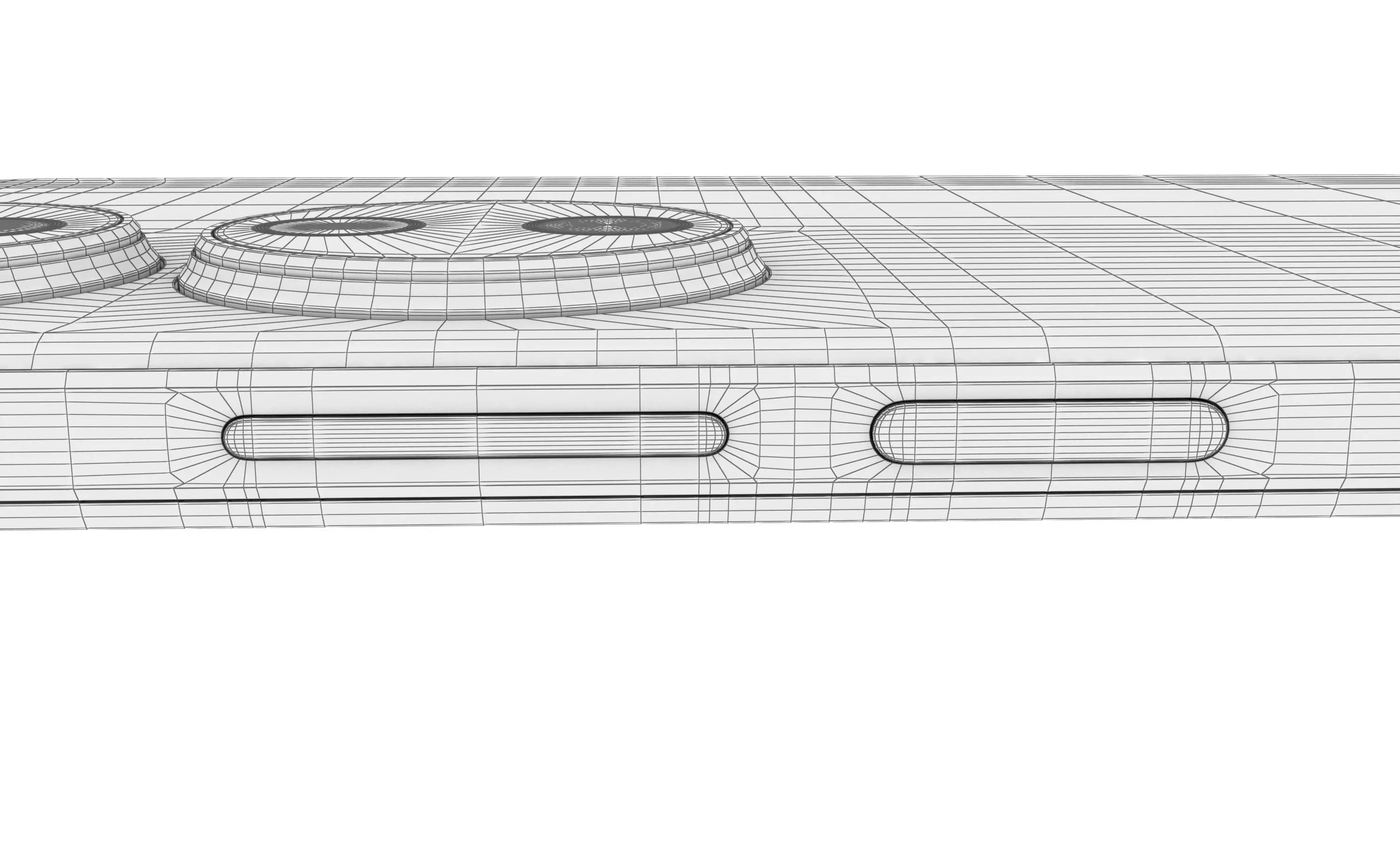 Honor X7b Blue High Poly 3D model_23