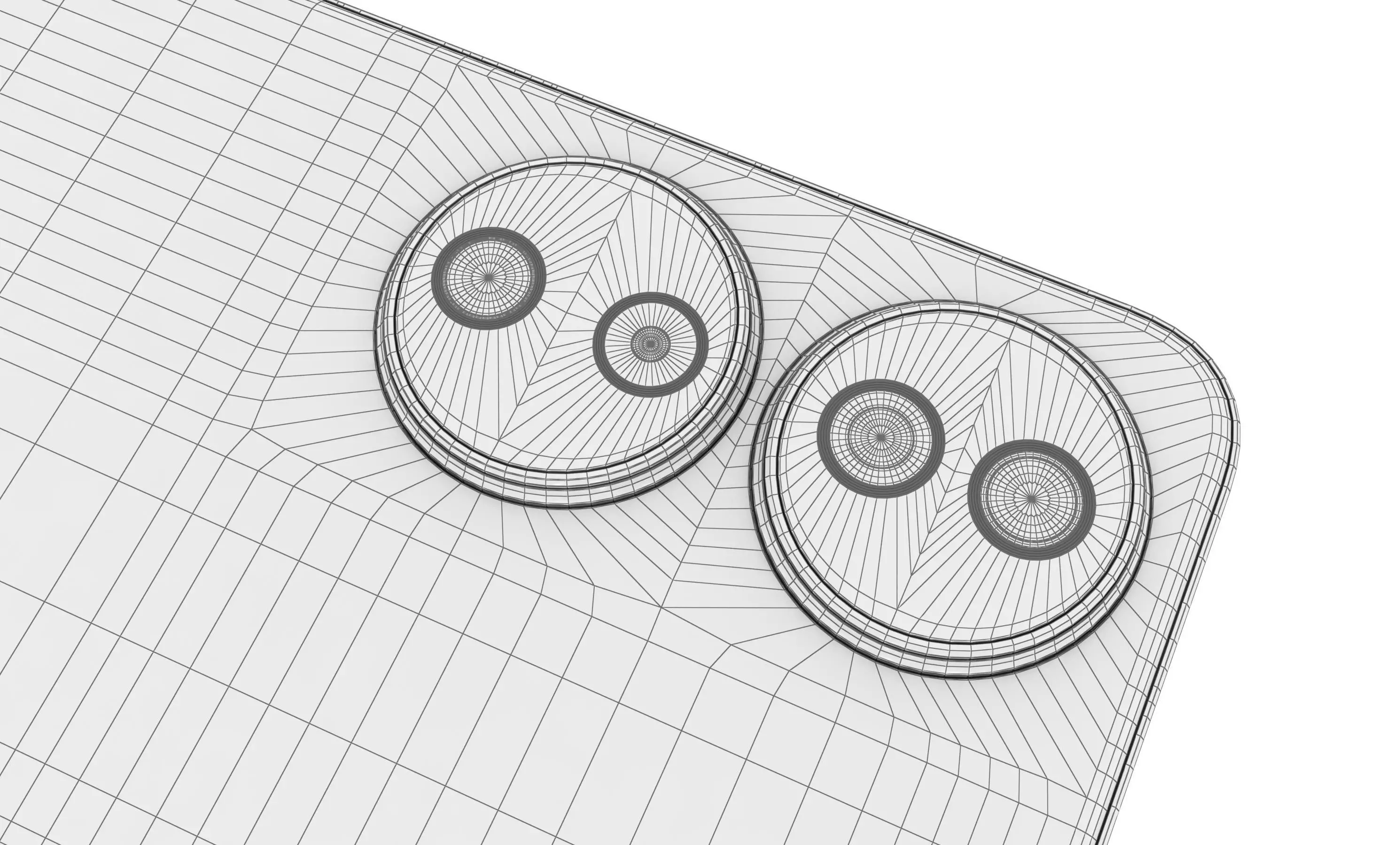 Honor X7b Blue High Poly 3D model_24