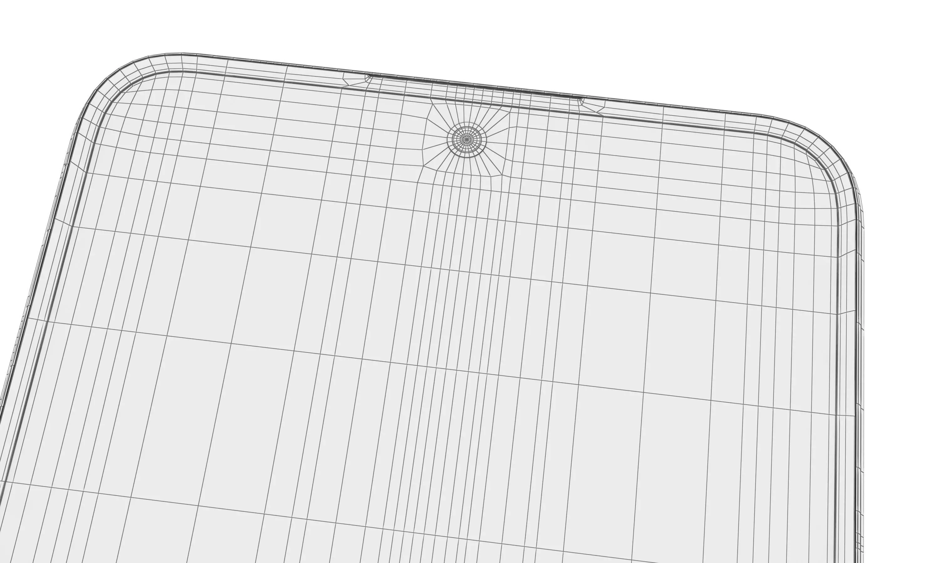 Honor X7b Blue High Poly 3D model_18