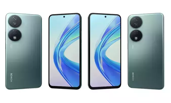 Honor X7b Green High Poly