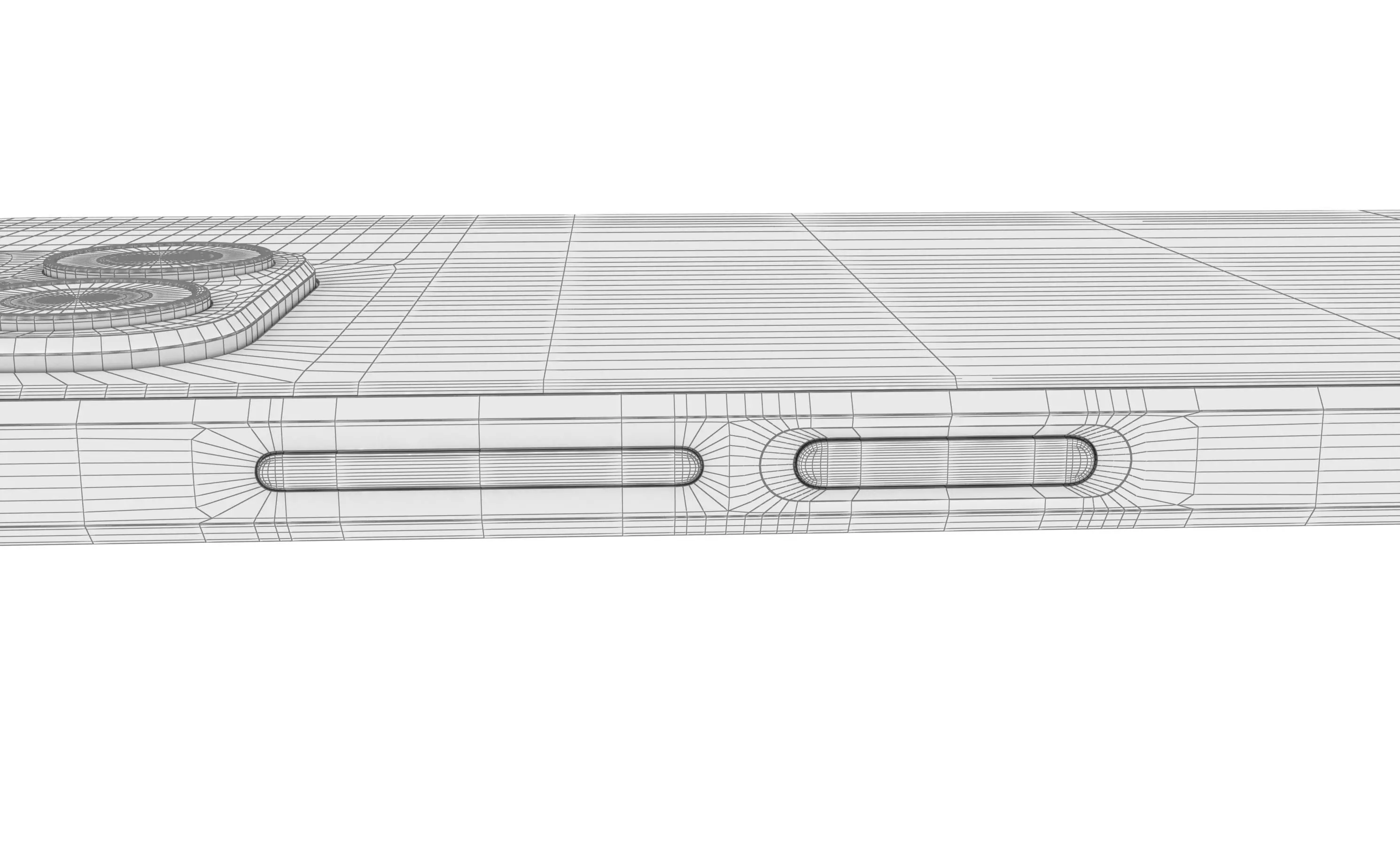 Honor X8 White High Poly 3D model_26