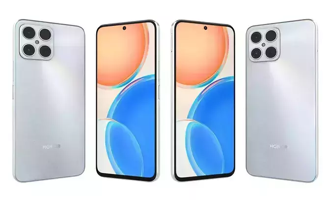 Honor X8 White High Poly