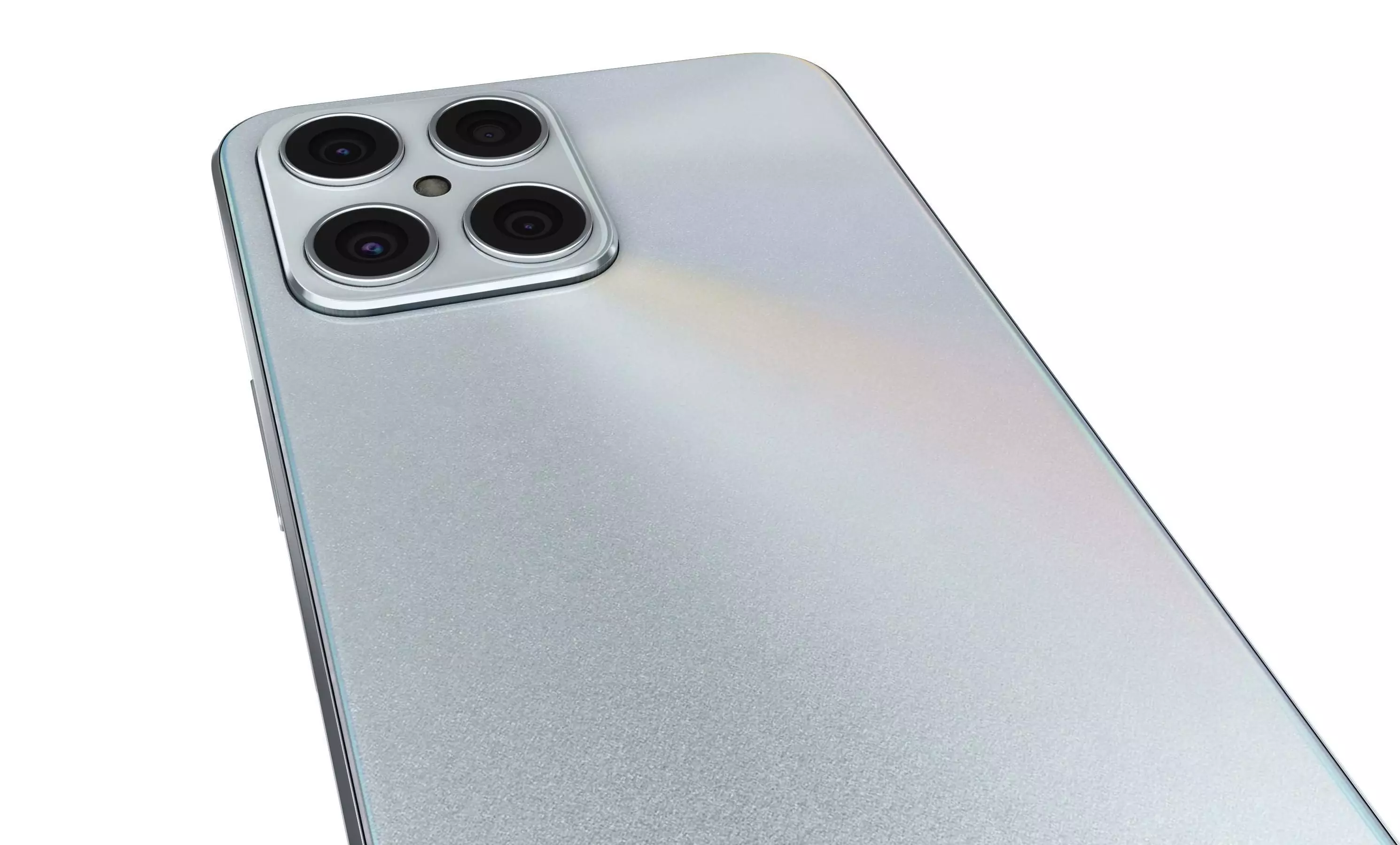 Honor X8 White High Poly 3D model_9