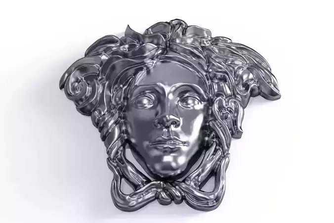Medusa Pendant 7 Sizes STL for Jewelry Casting
