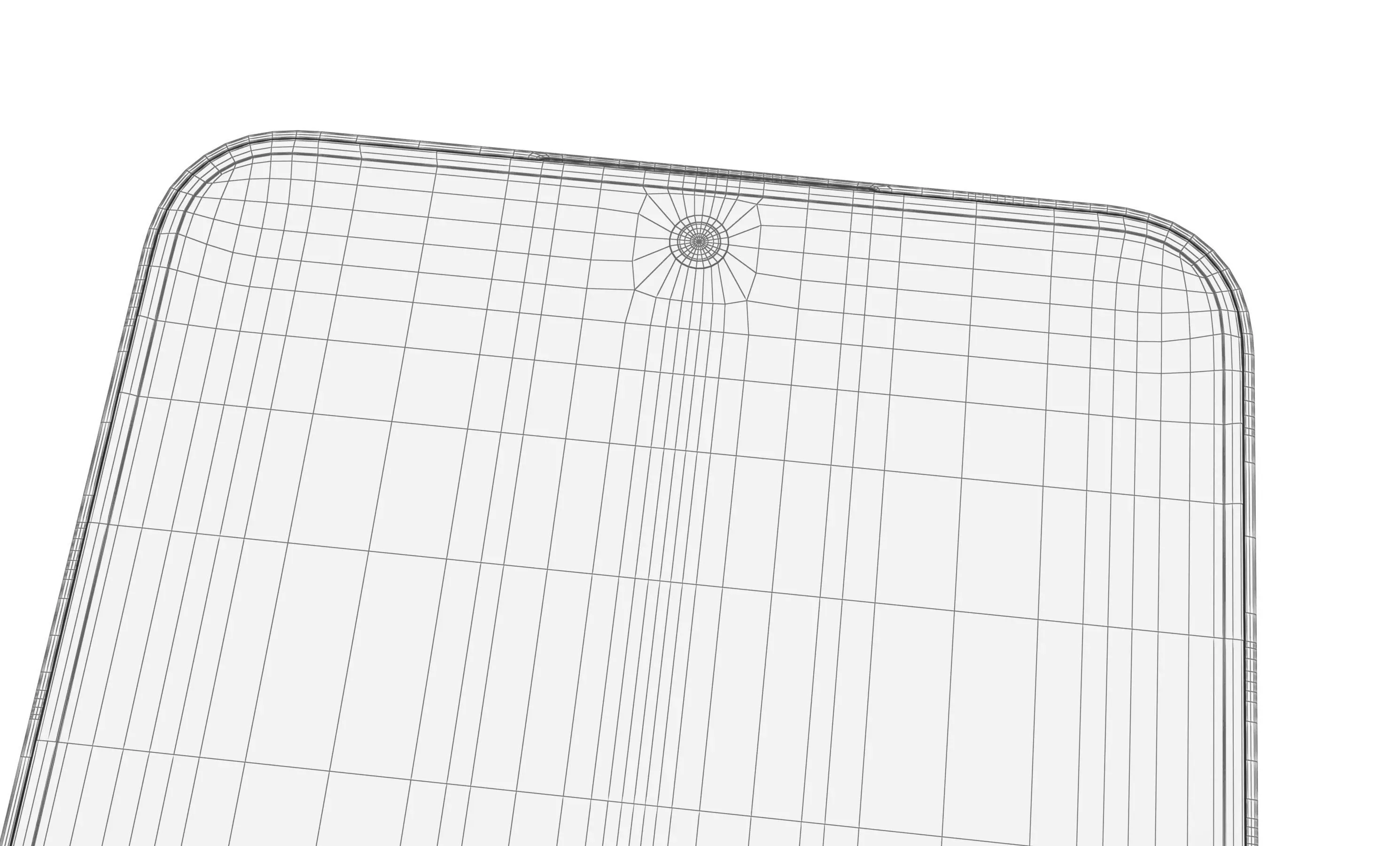 Honor X8a All Colors High Poly 3D model_38