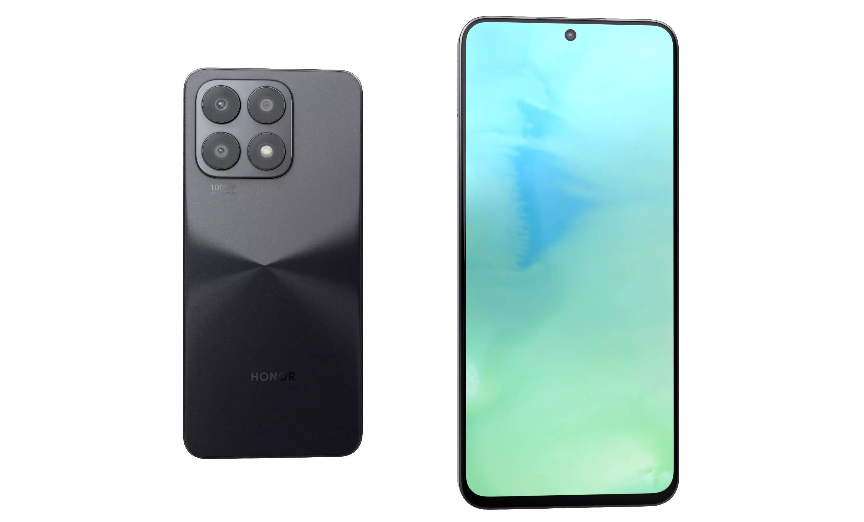 Honor X8a All Colors High Poly 3D model_43