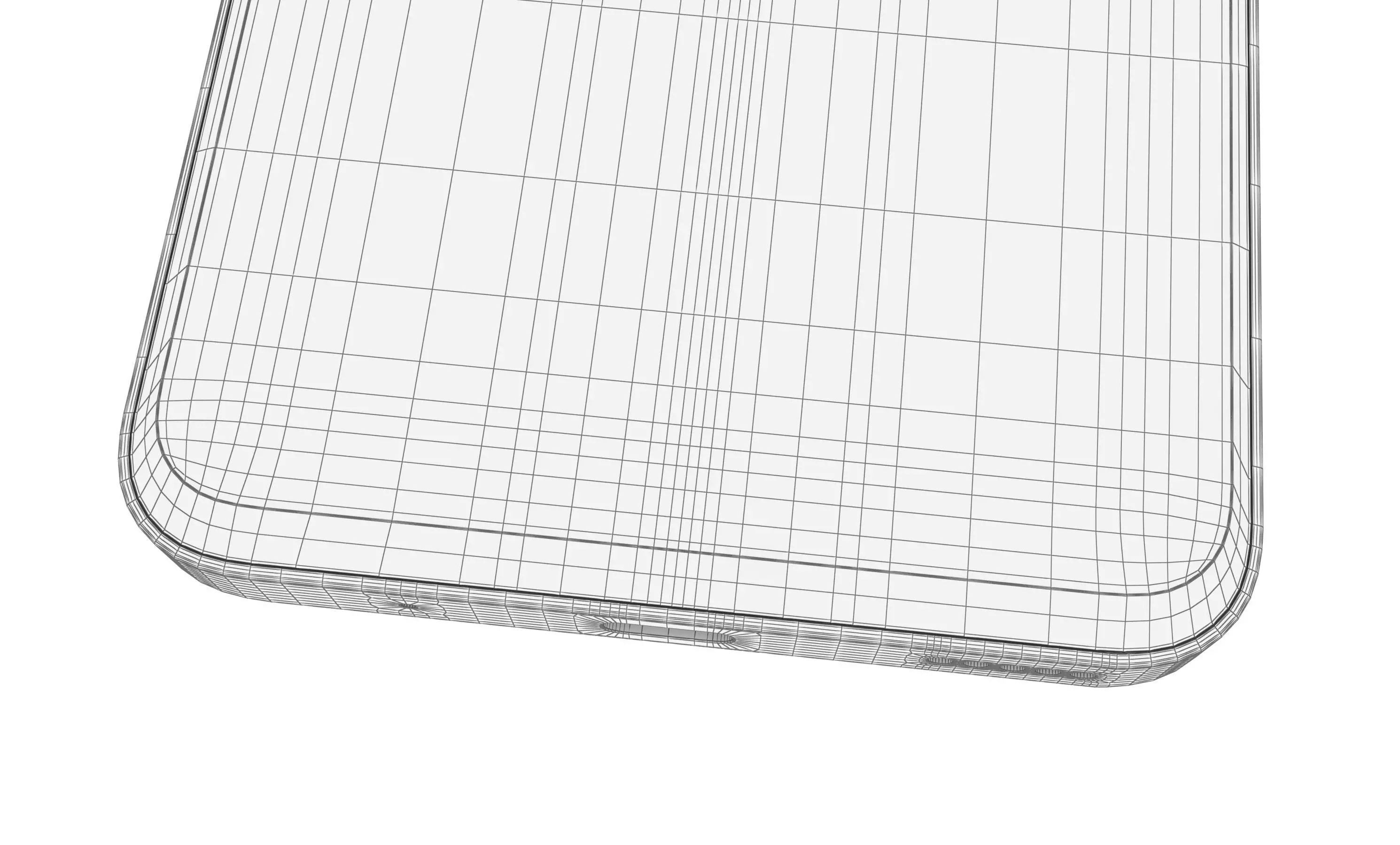 Honor X8a All Colors High Poly 3D model_33