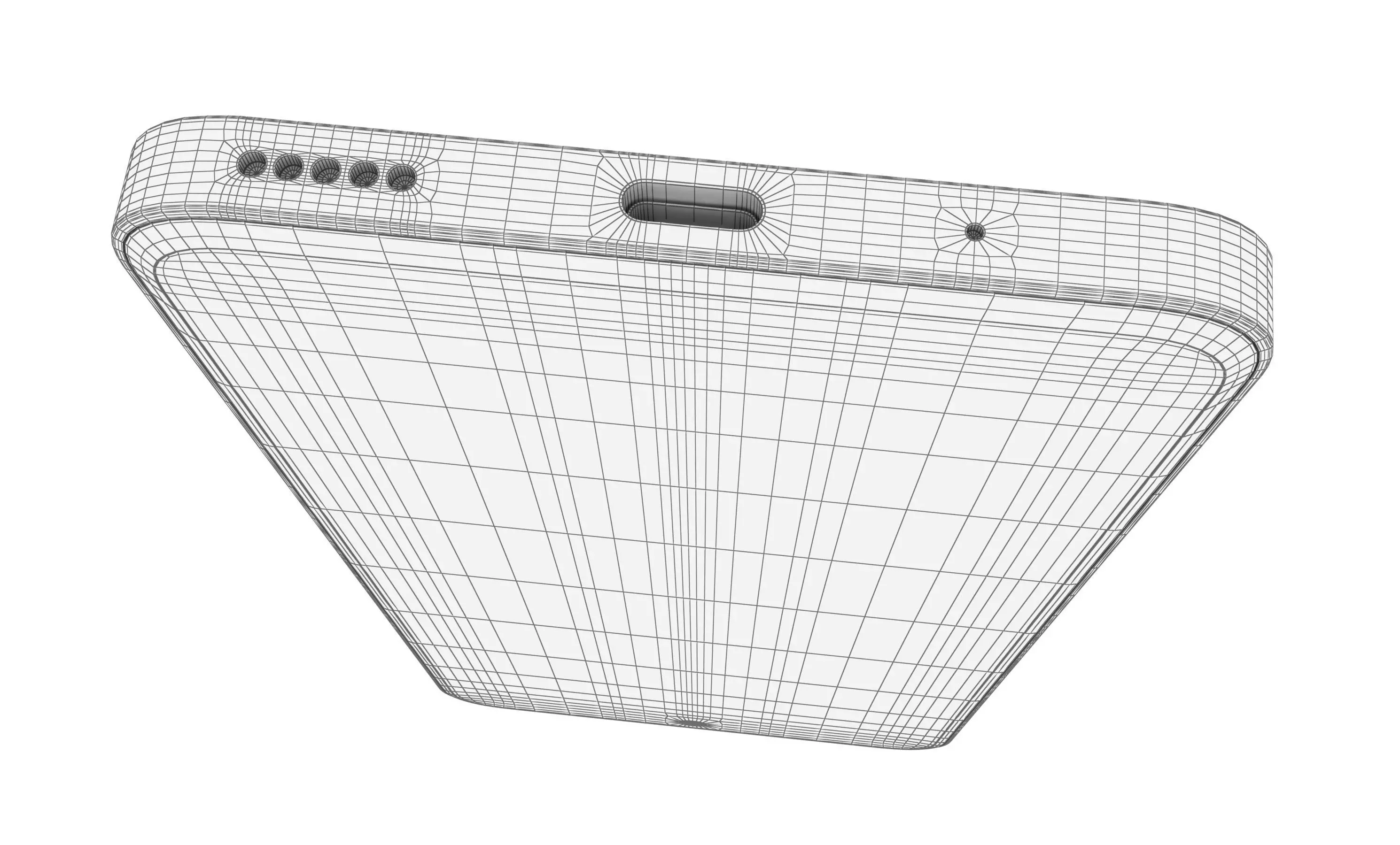 Honor X8a All Colors High Poly 3D model_29