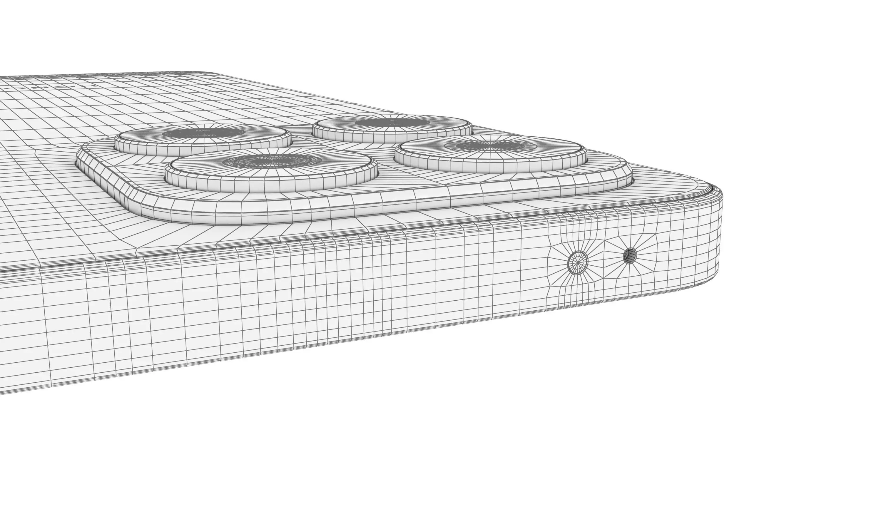 Honor X8a All Colors High Poly 3D model_37