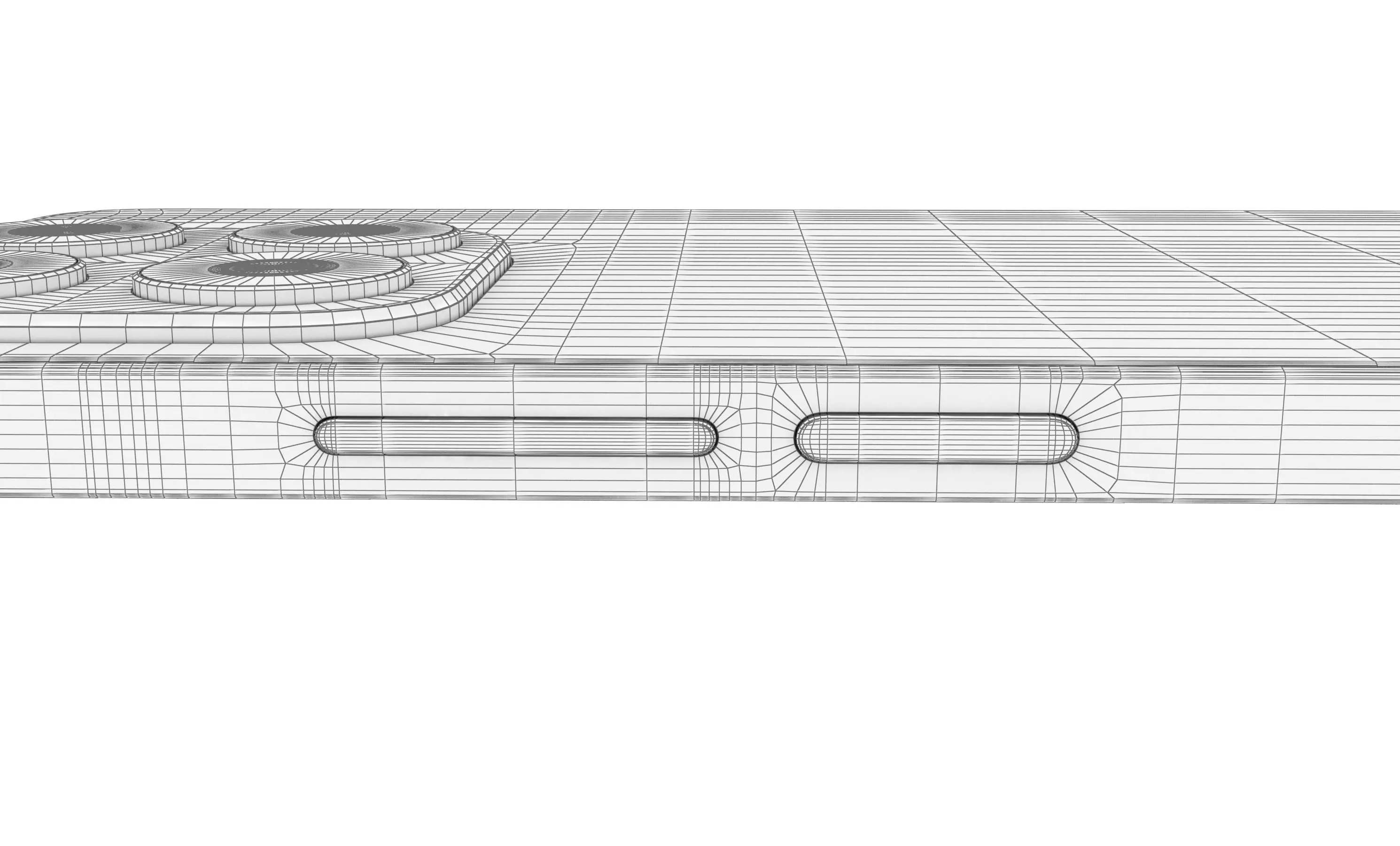 Honor X8a All Colors High Poly 3D model_35