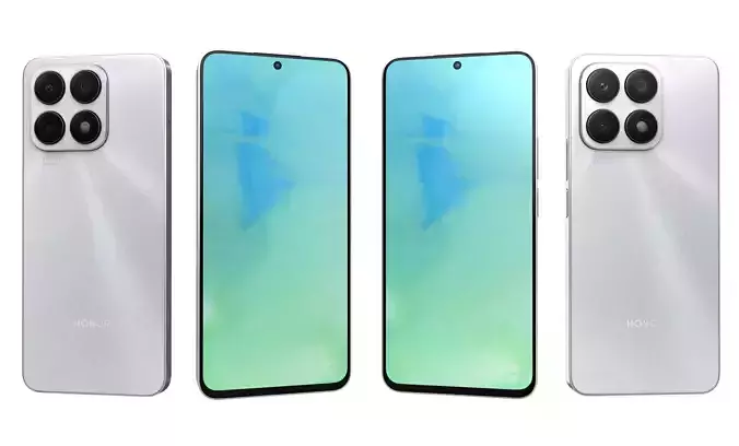 Honor X8a White High Poly