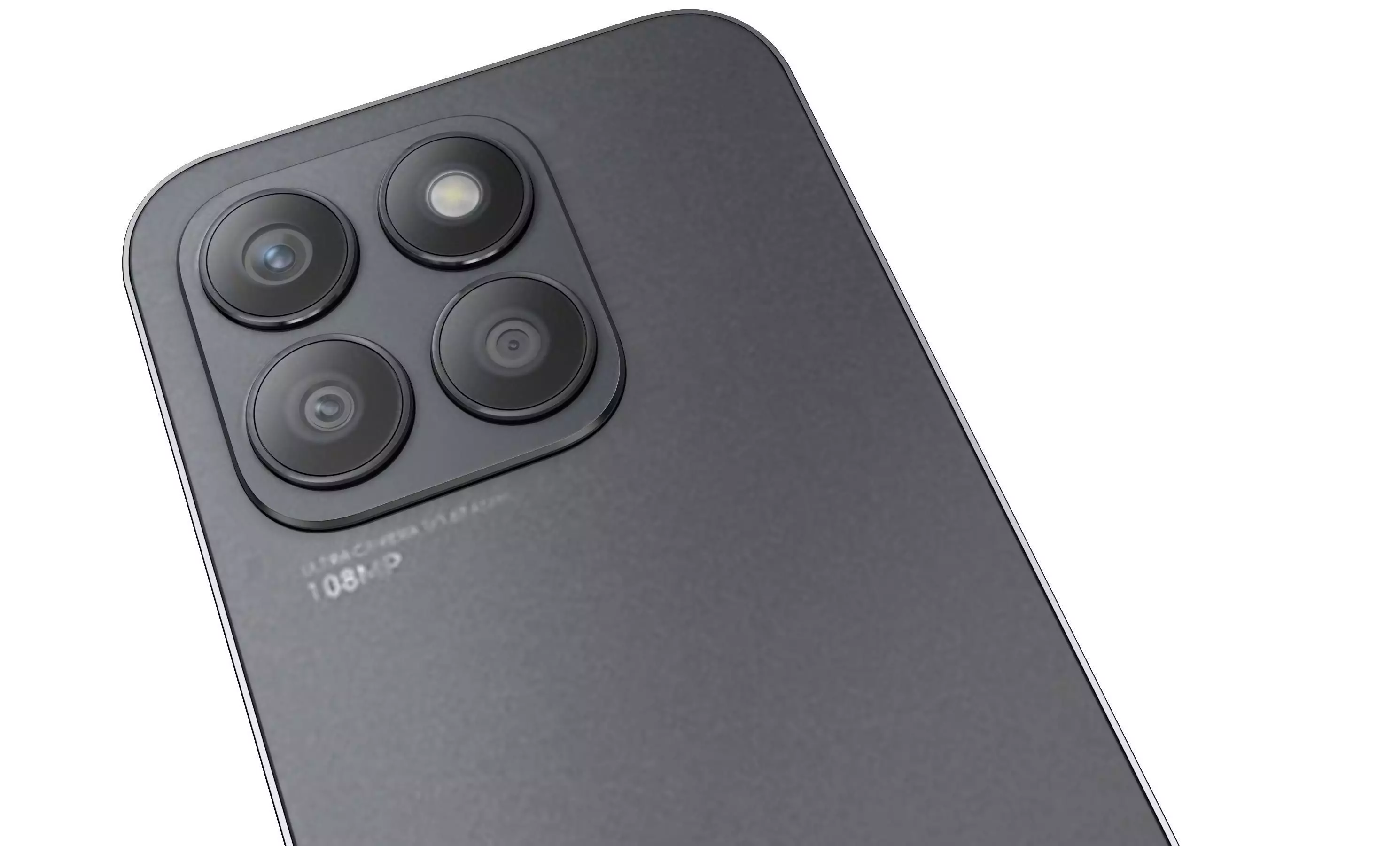 HONOR X8b Black High Poly 3D model_15