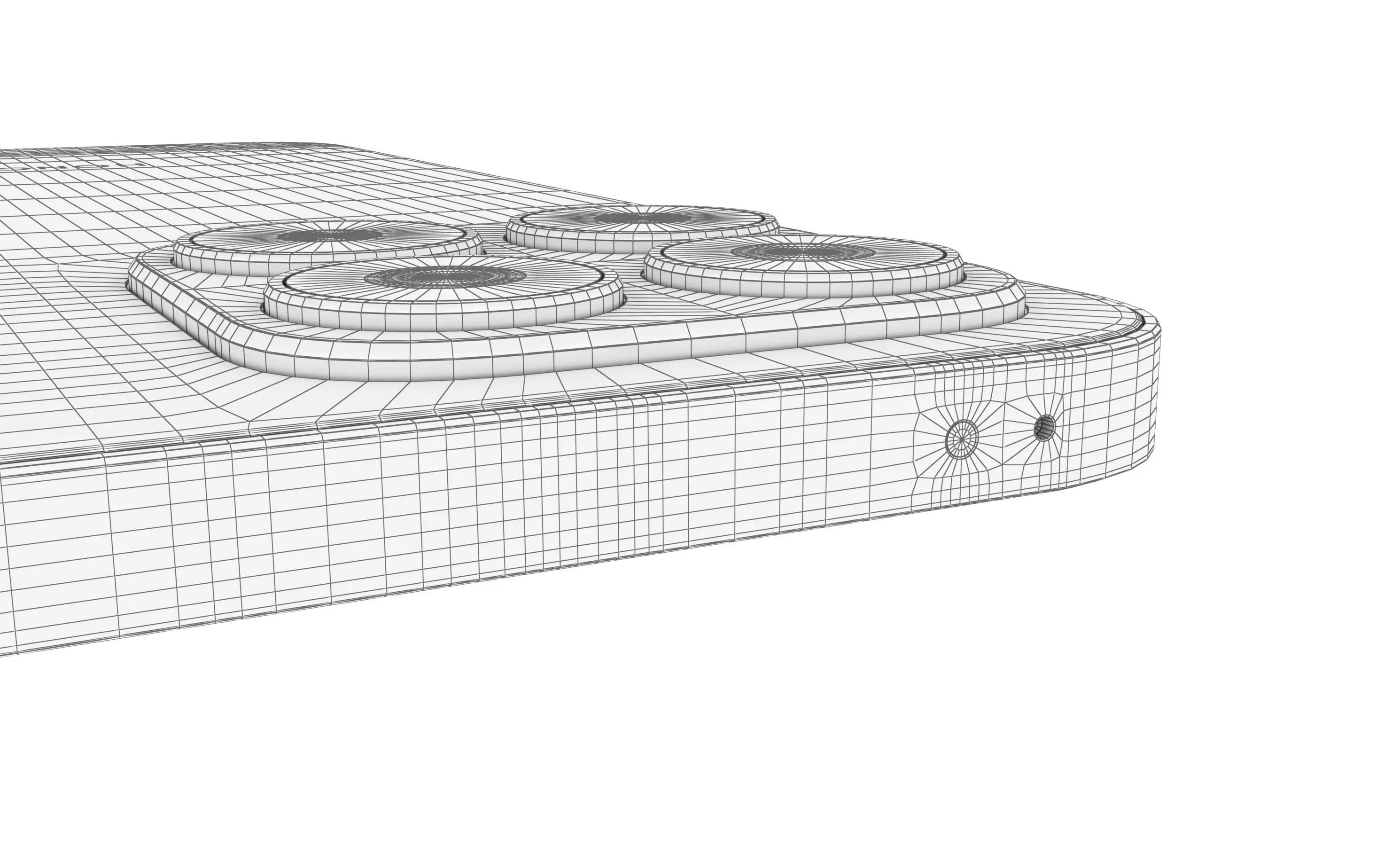 HONOR X8b Black High Poly 3D model_23