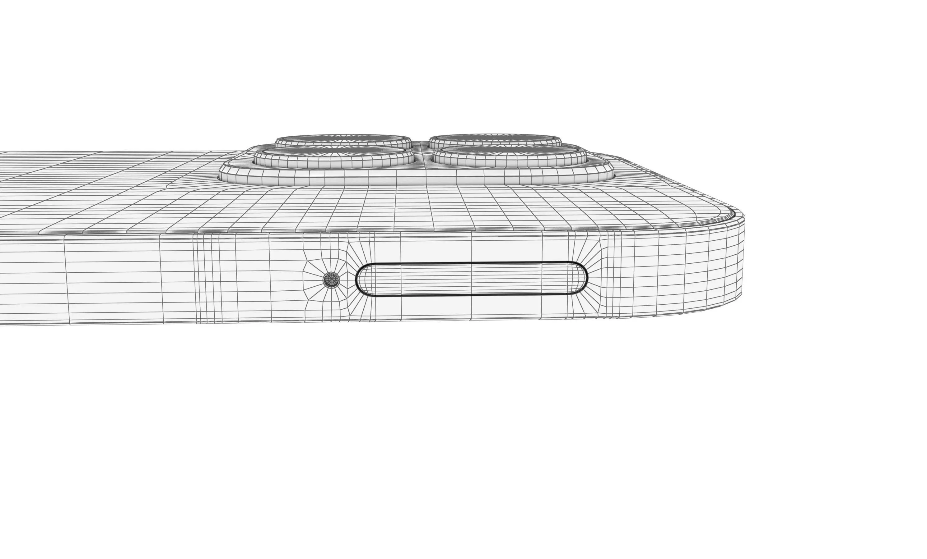 HONOR X8b Black High Poly 3D model_25