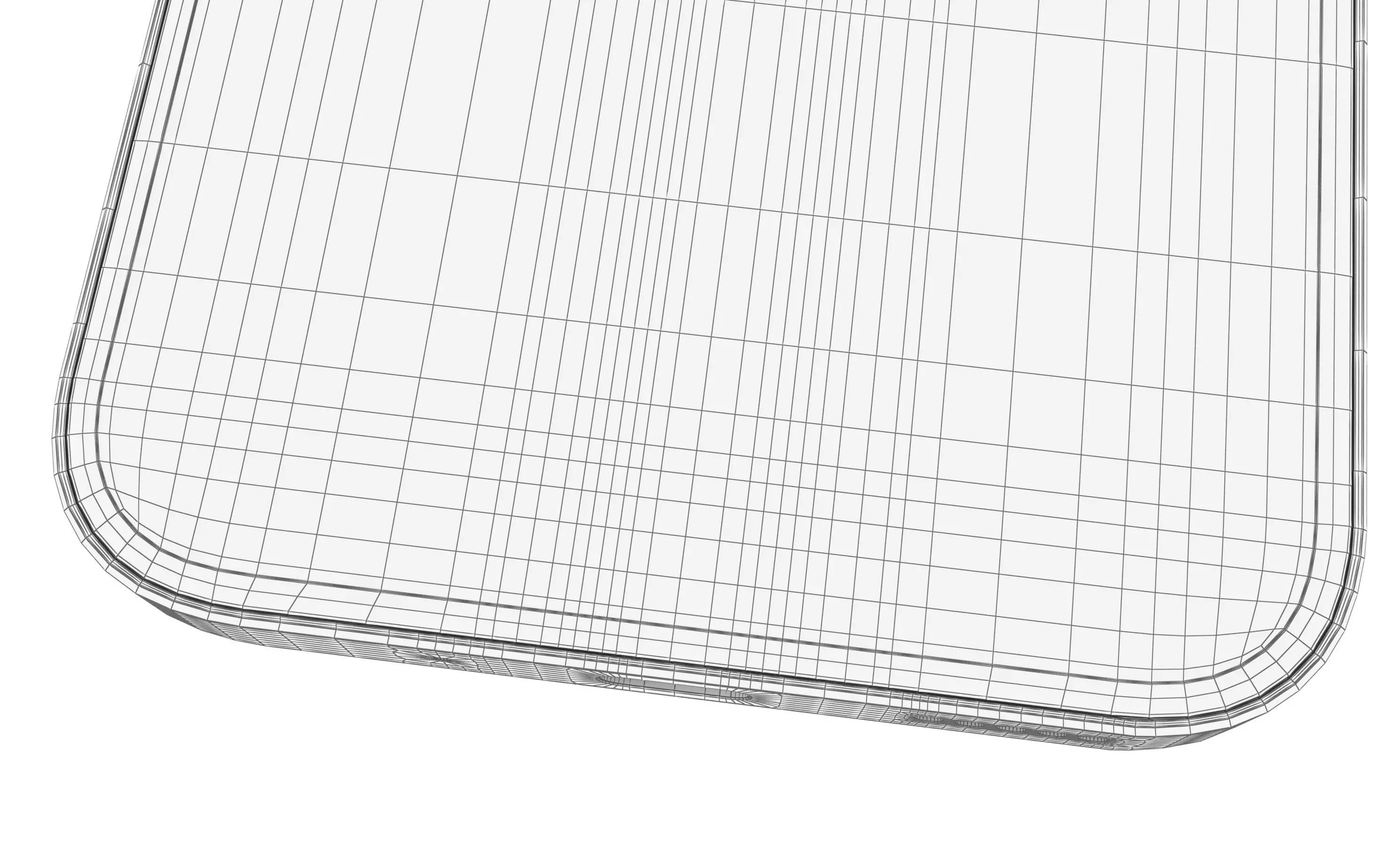 HONOR X8b Black High Poly 3D model_22