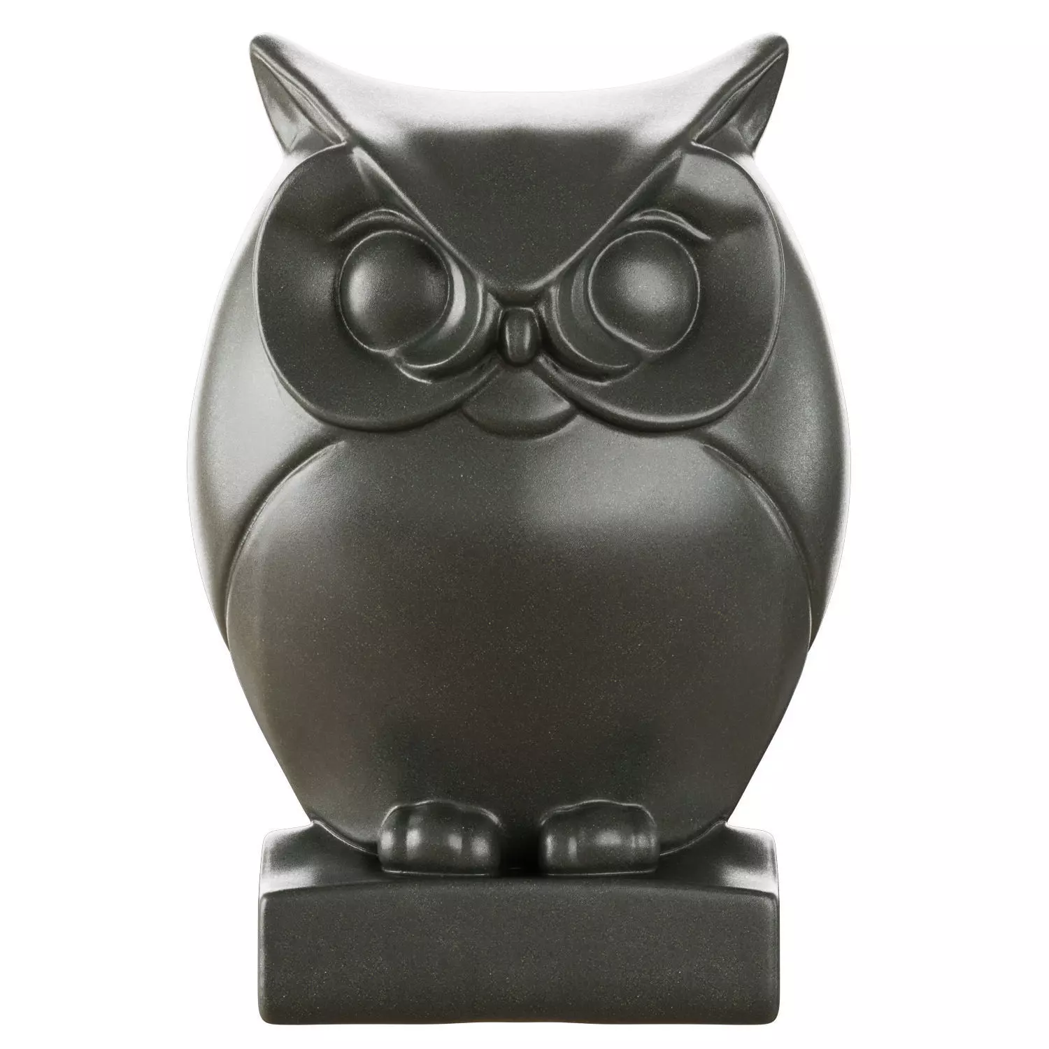 Stone figurine of an owl 3D model_0