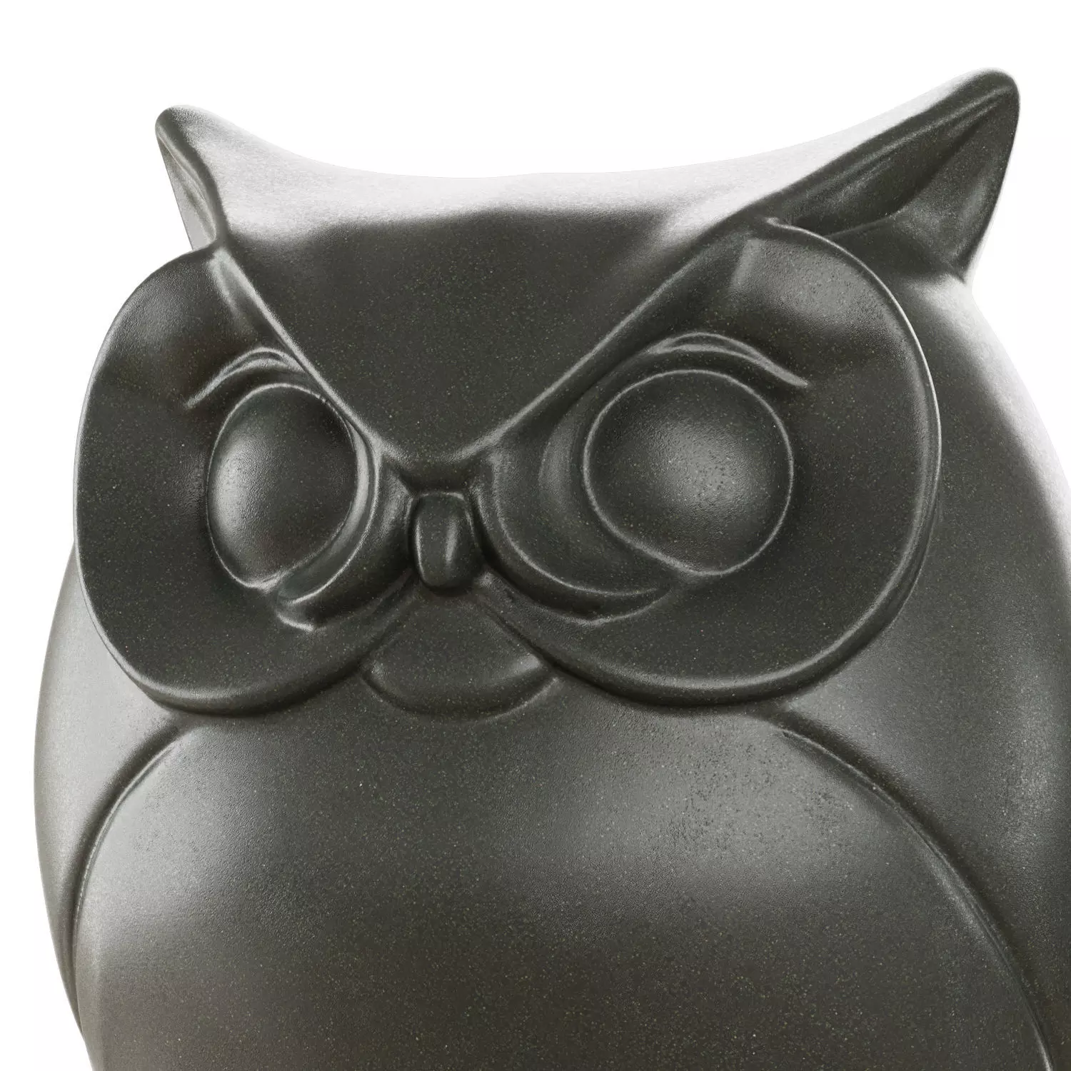 Stone figurine of an owl 3D model_2