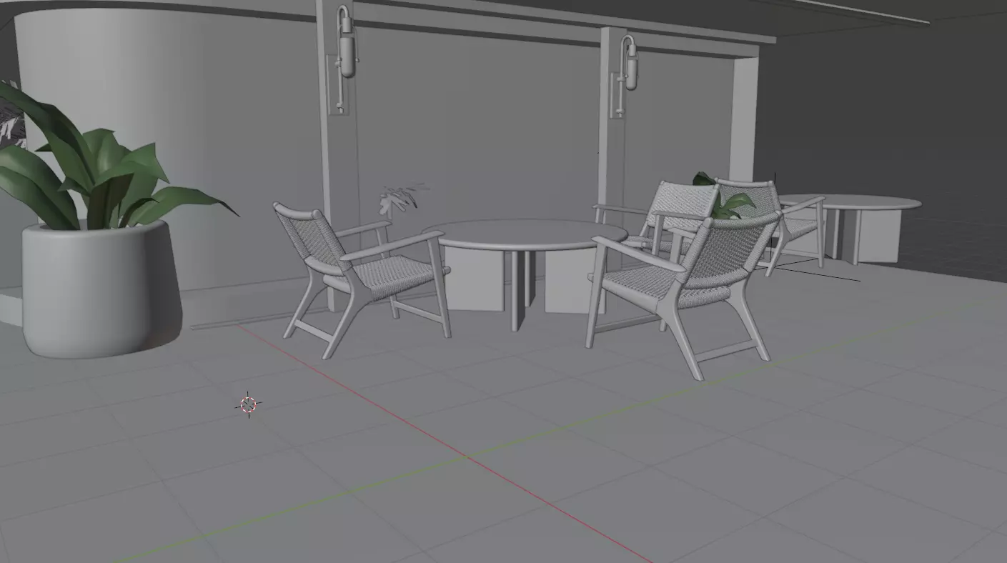 Mouse Table 1 Meter Model NOVA 3D model_4