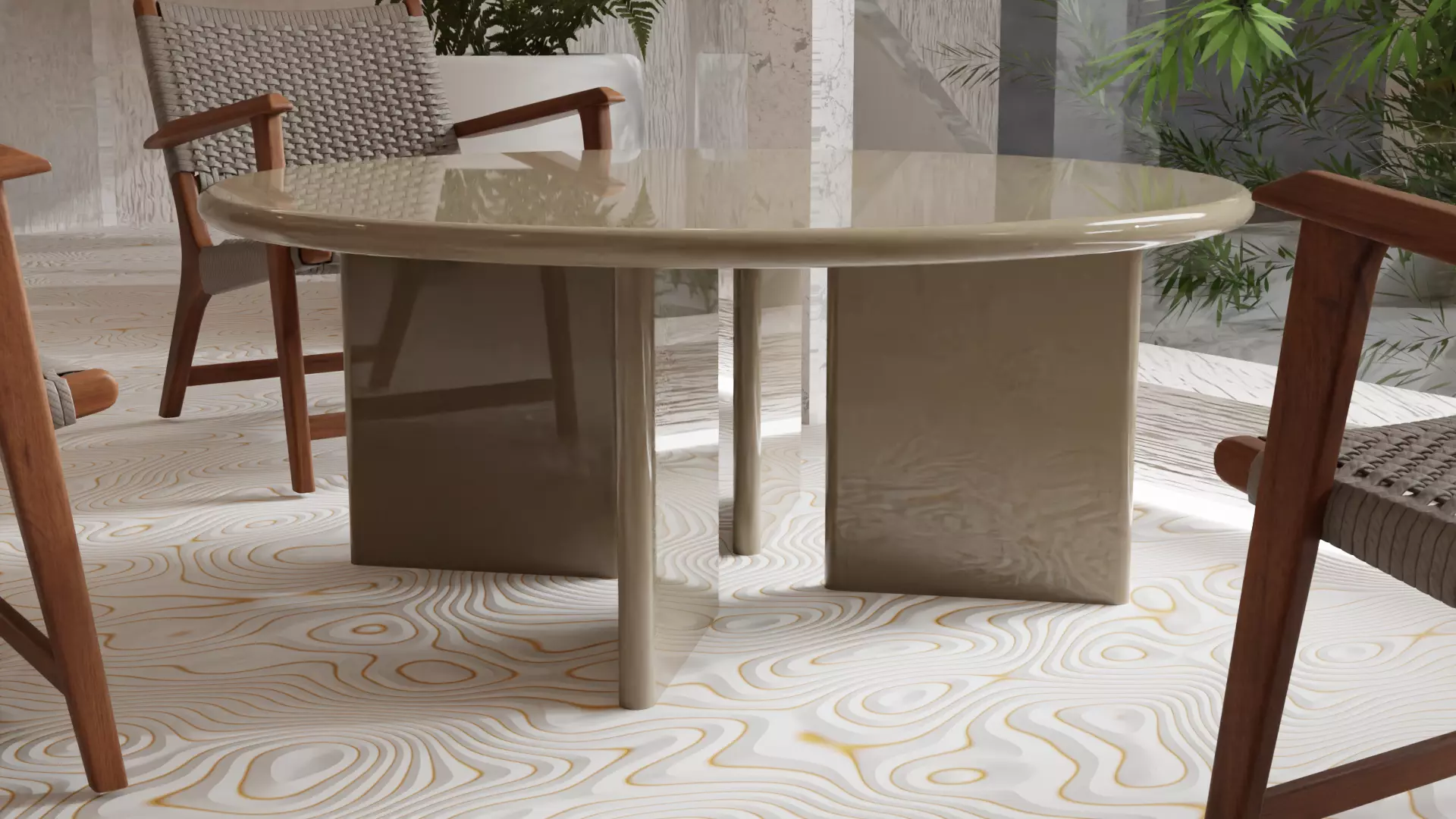 Mouse Table 1 Meter Model NOVA 3D model_1