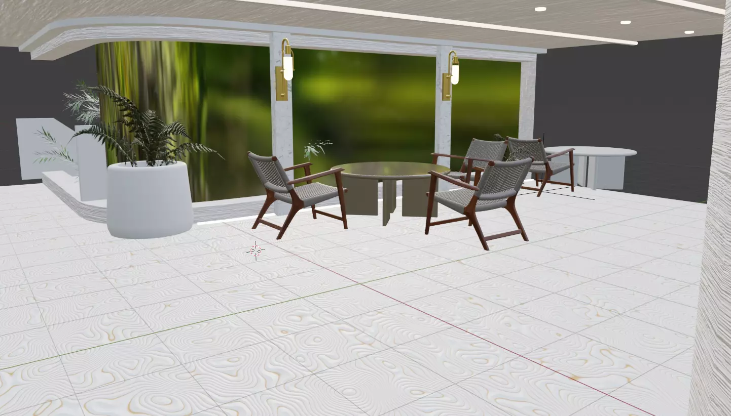 Mouse Table 1 Meter Model NOVA 3D model_3