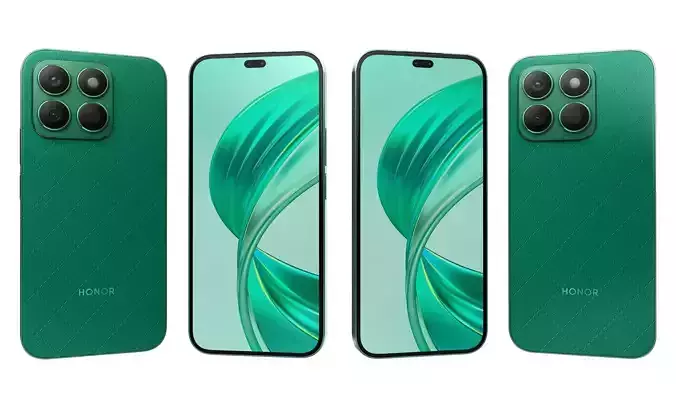 HONOR X8b Green High Poly