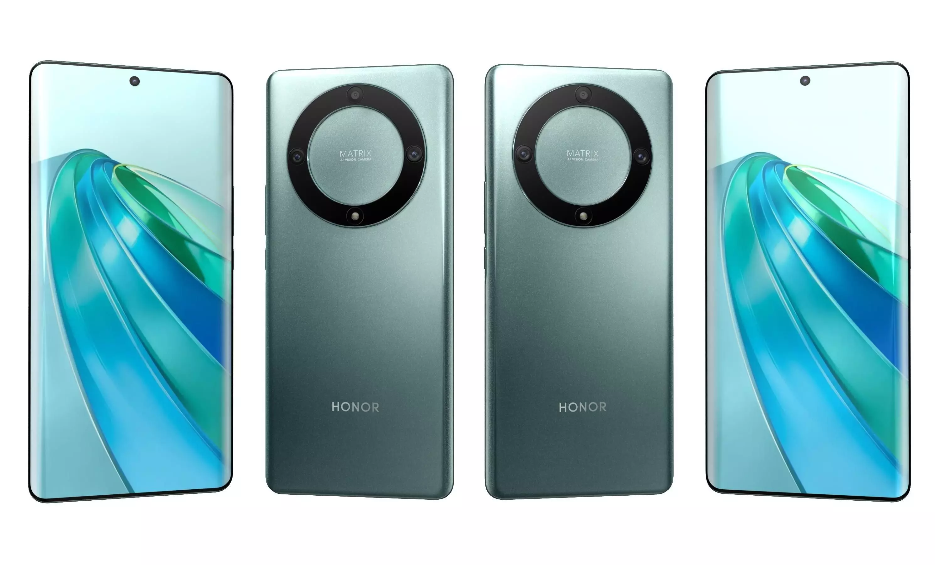 Honor X9a All Colors High Poly 3D model_5