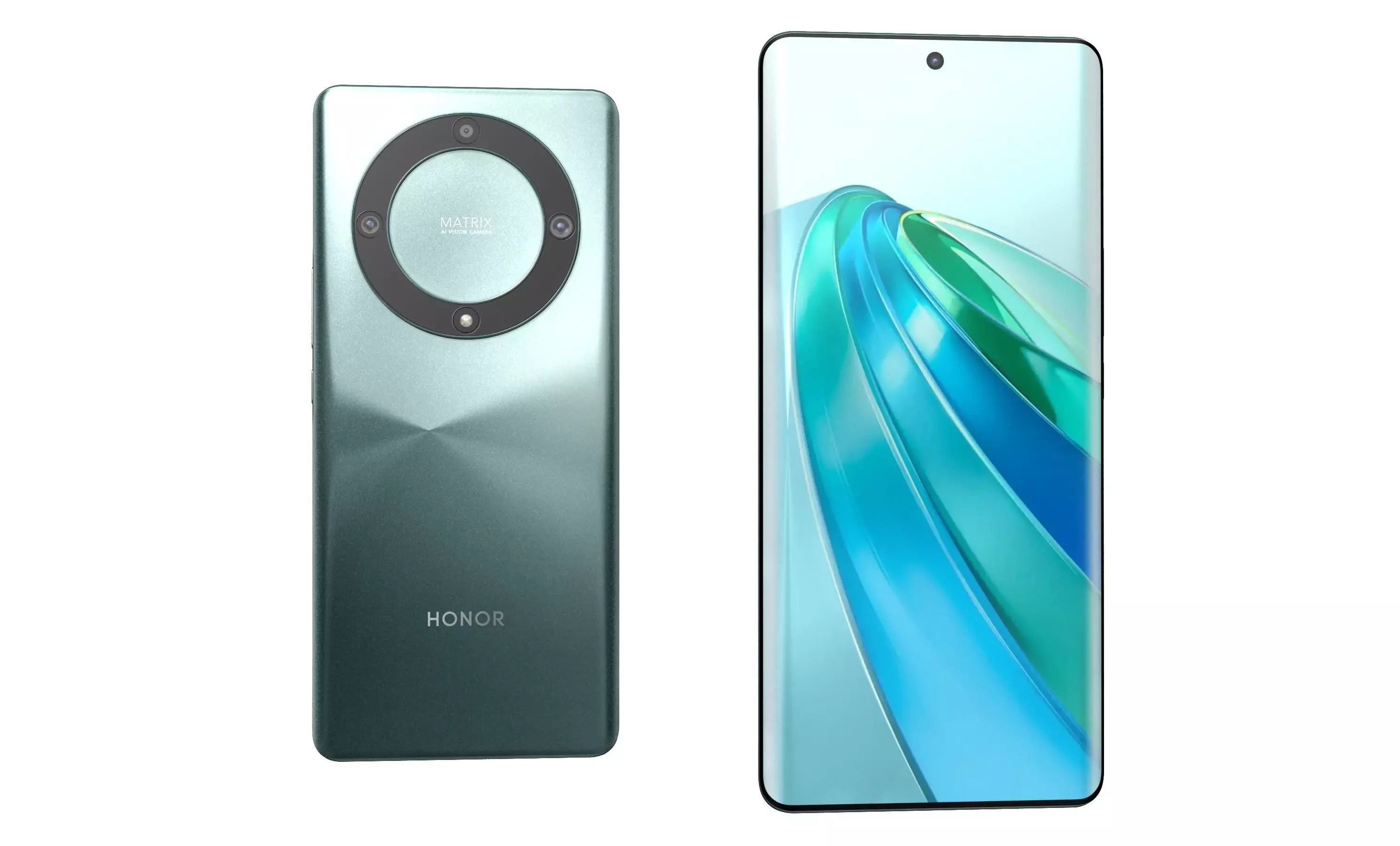 Honor X9a All Colors High Poly 3D model_11