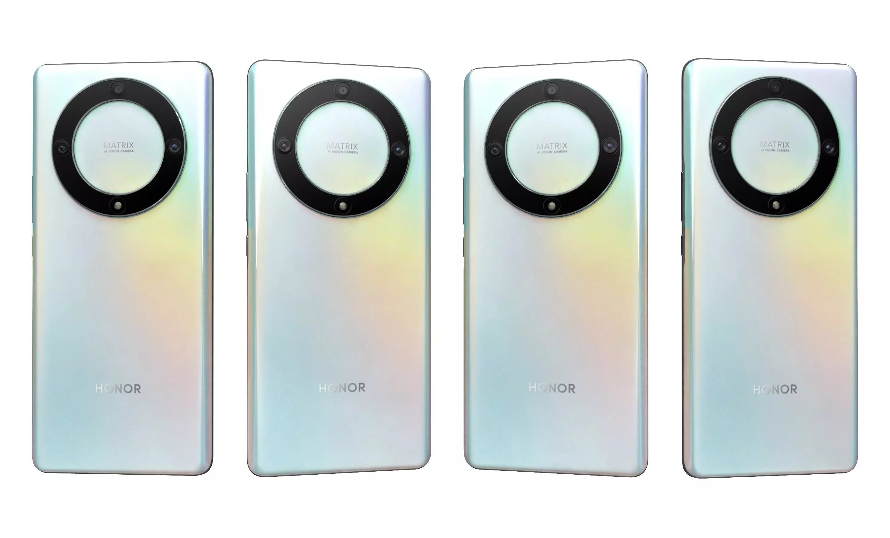 Honor X9a All Colors High Poly 3D model_19