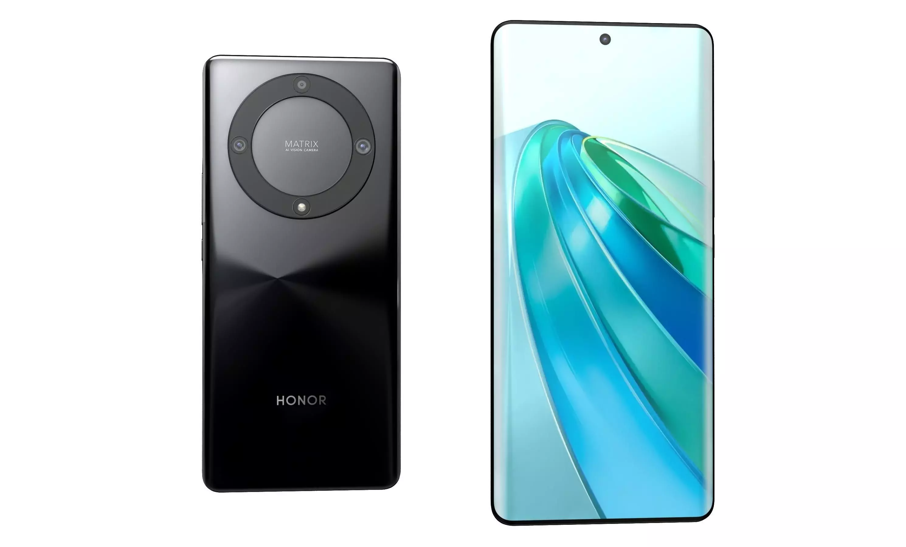 Honor X9a All Colors High Poly 3D model_41