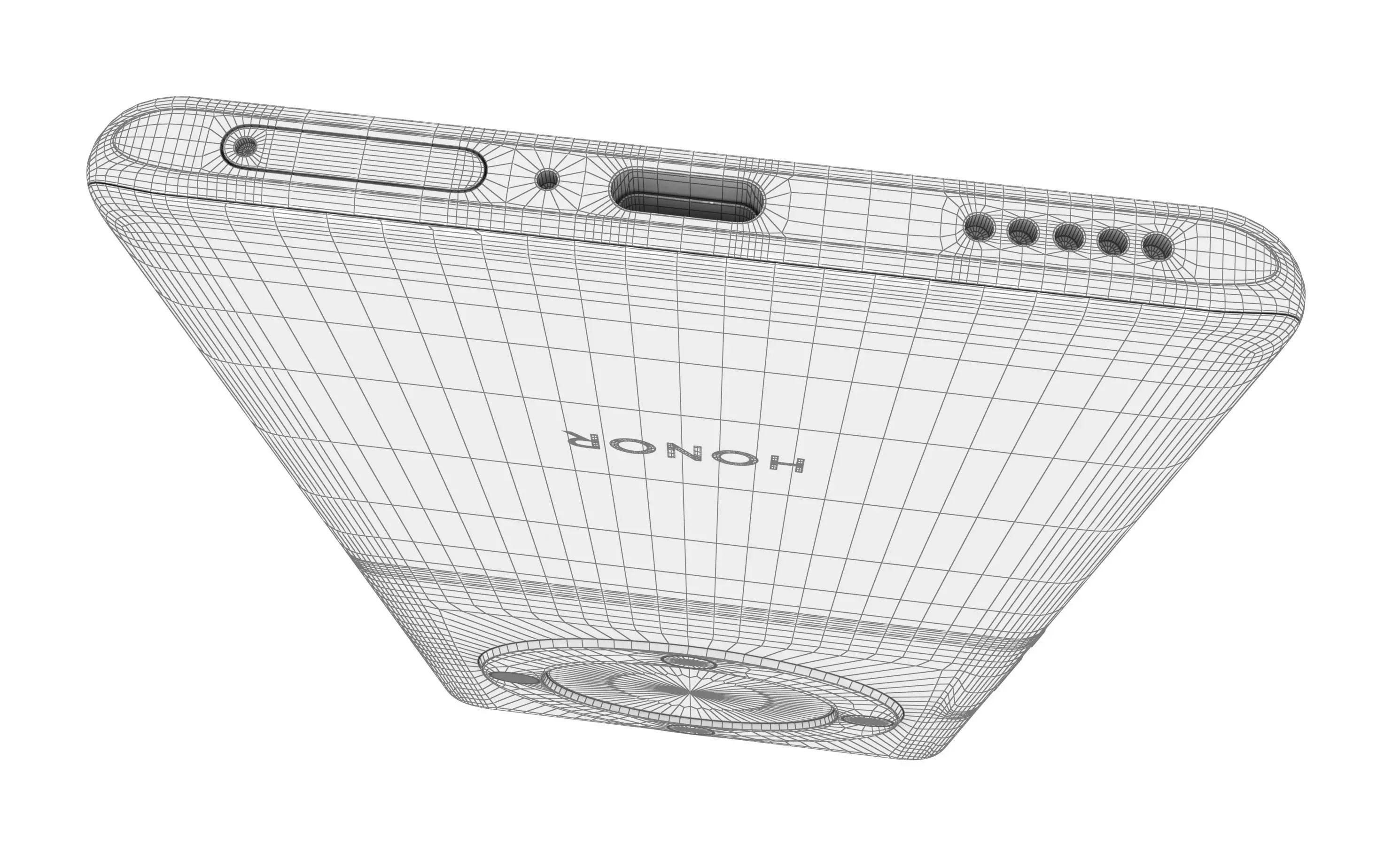 Honor X9a All Colors High Poly 3D model_30