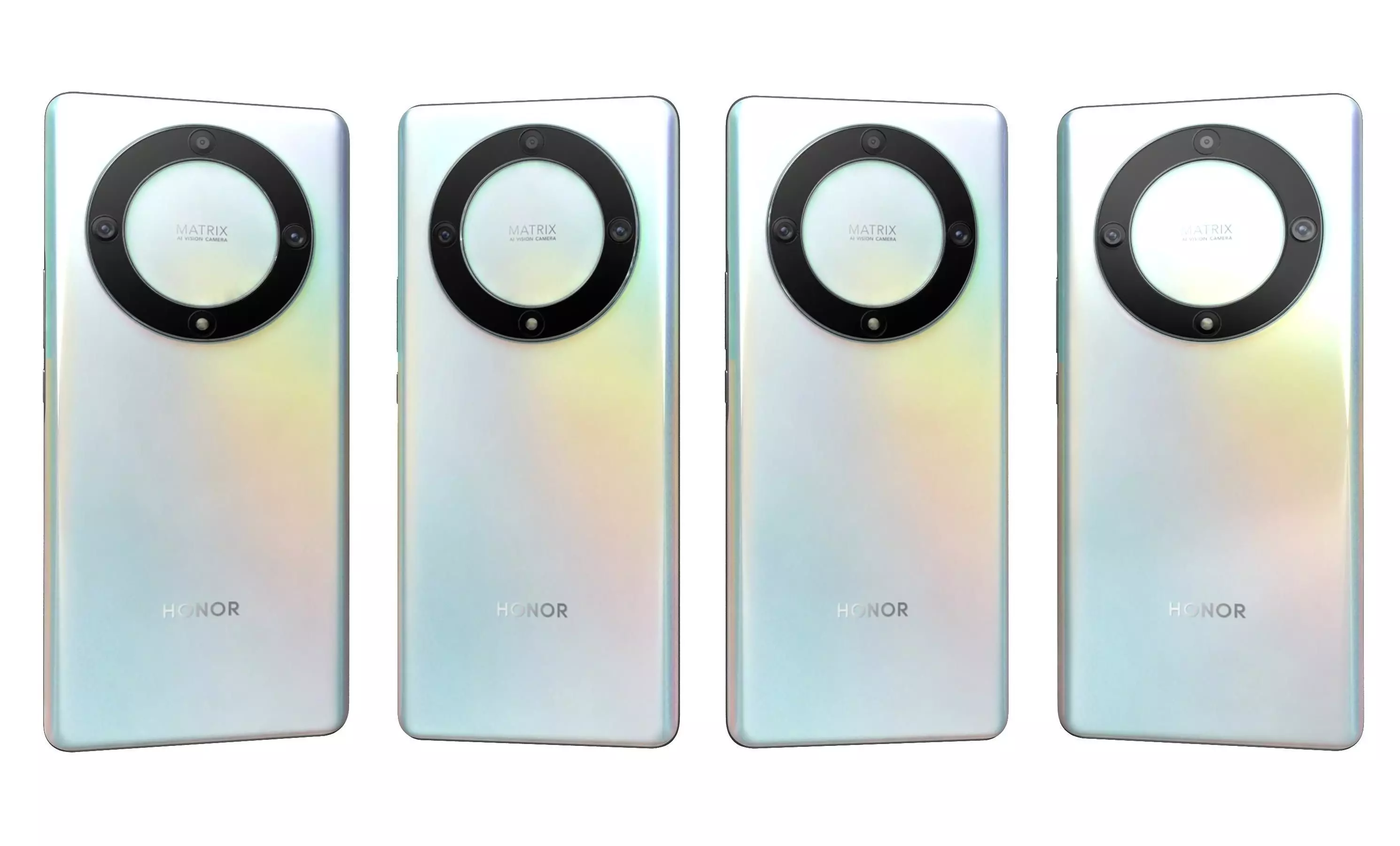 Honor X9a All Colors High Poly 3D model_17