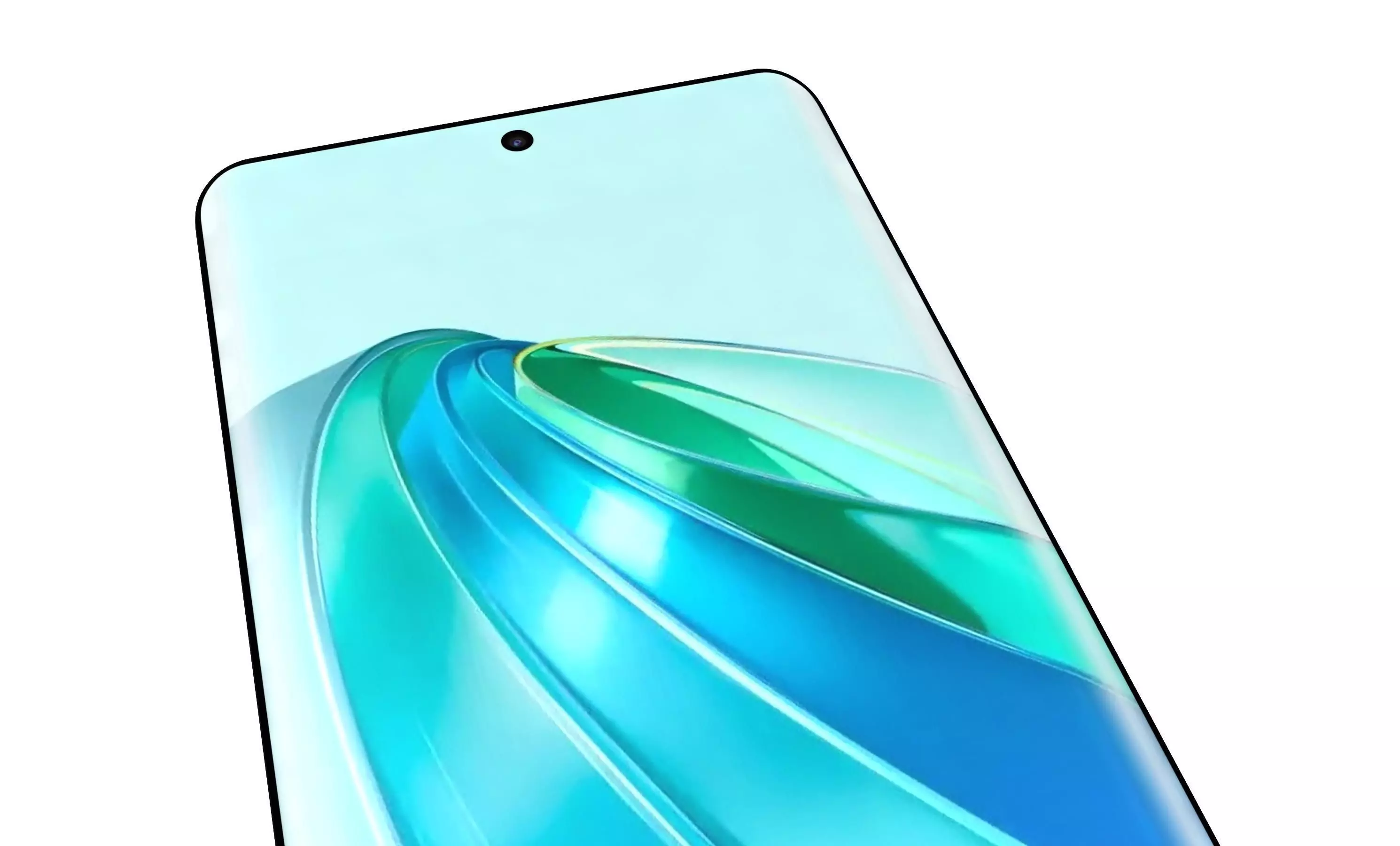 Honor X9a Black High Poly 3D model_8