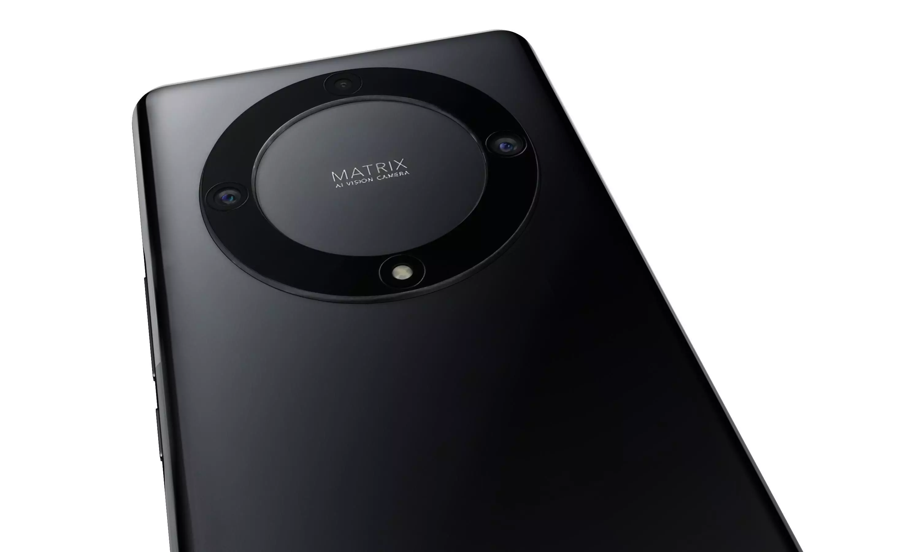 Honor X9a Black High Poly 3D model_9