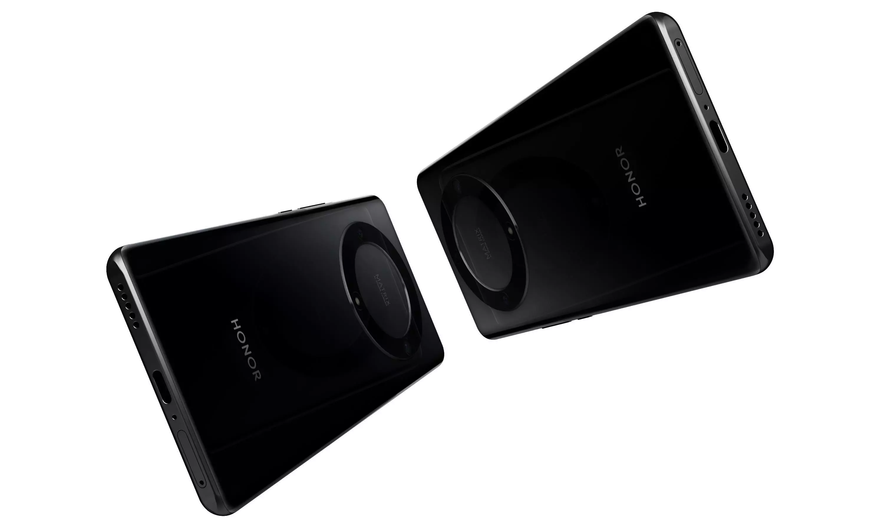 Honor X9a Black High Poly 3D model_4