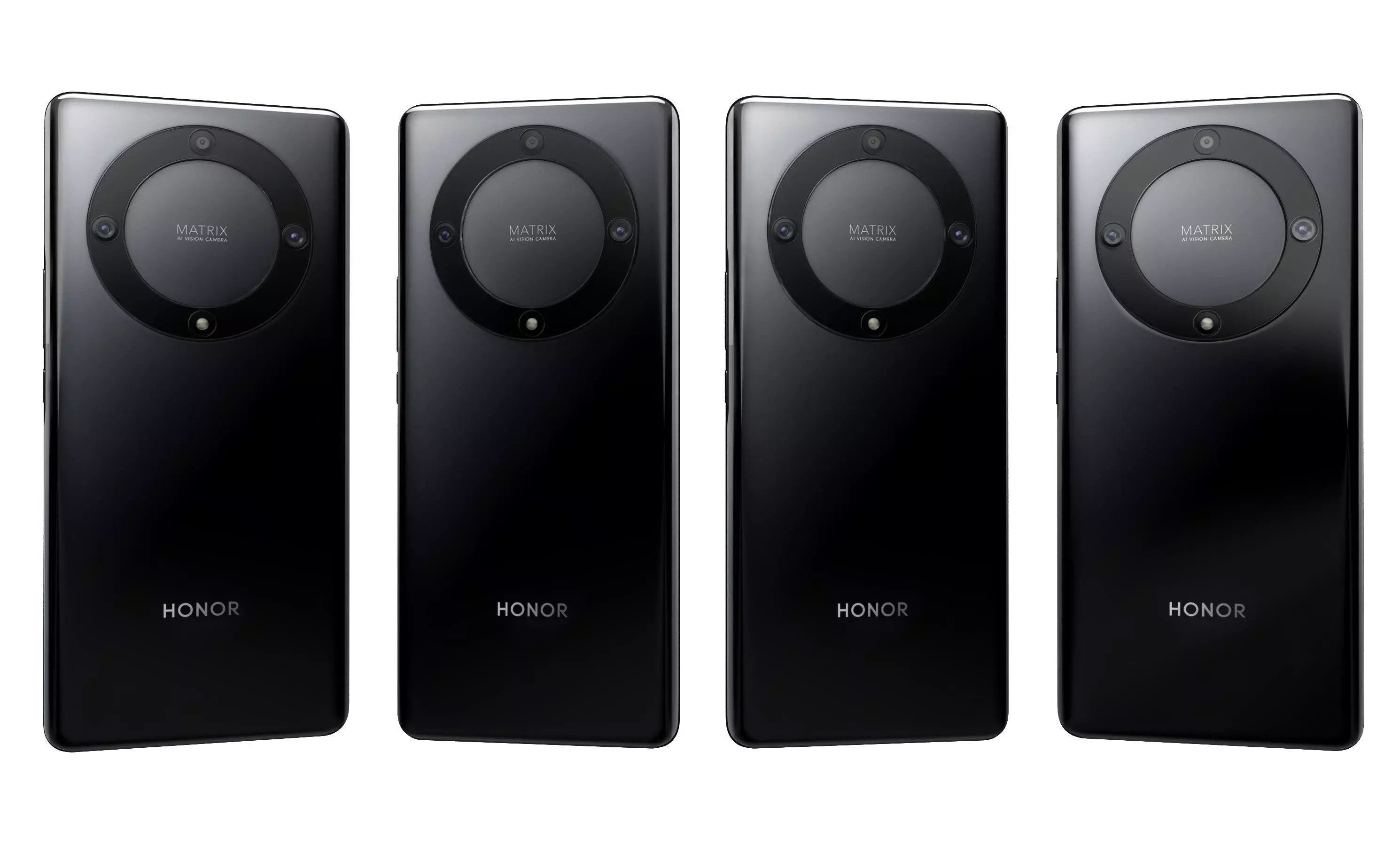 Honor X9a Black High Poly 3D model_24