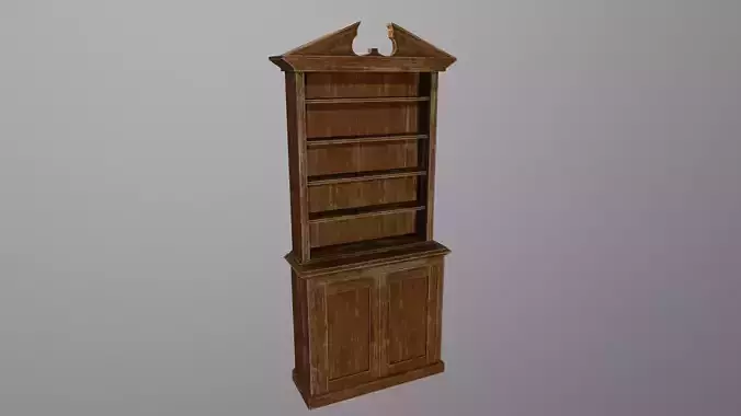 Old Bookshelf
