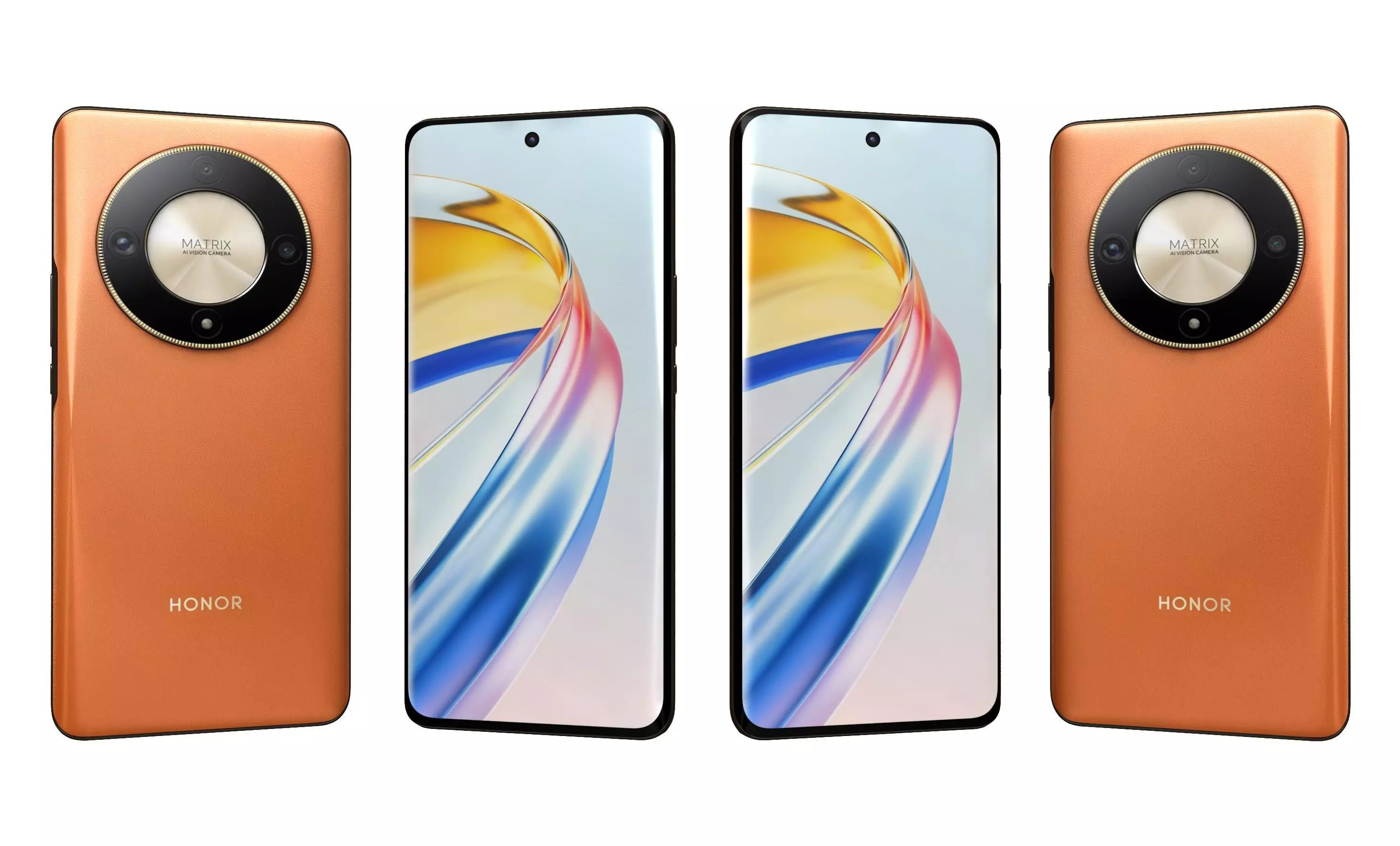 Honor X9b All Colors High Poly 3D model_3