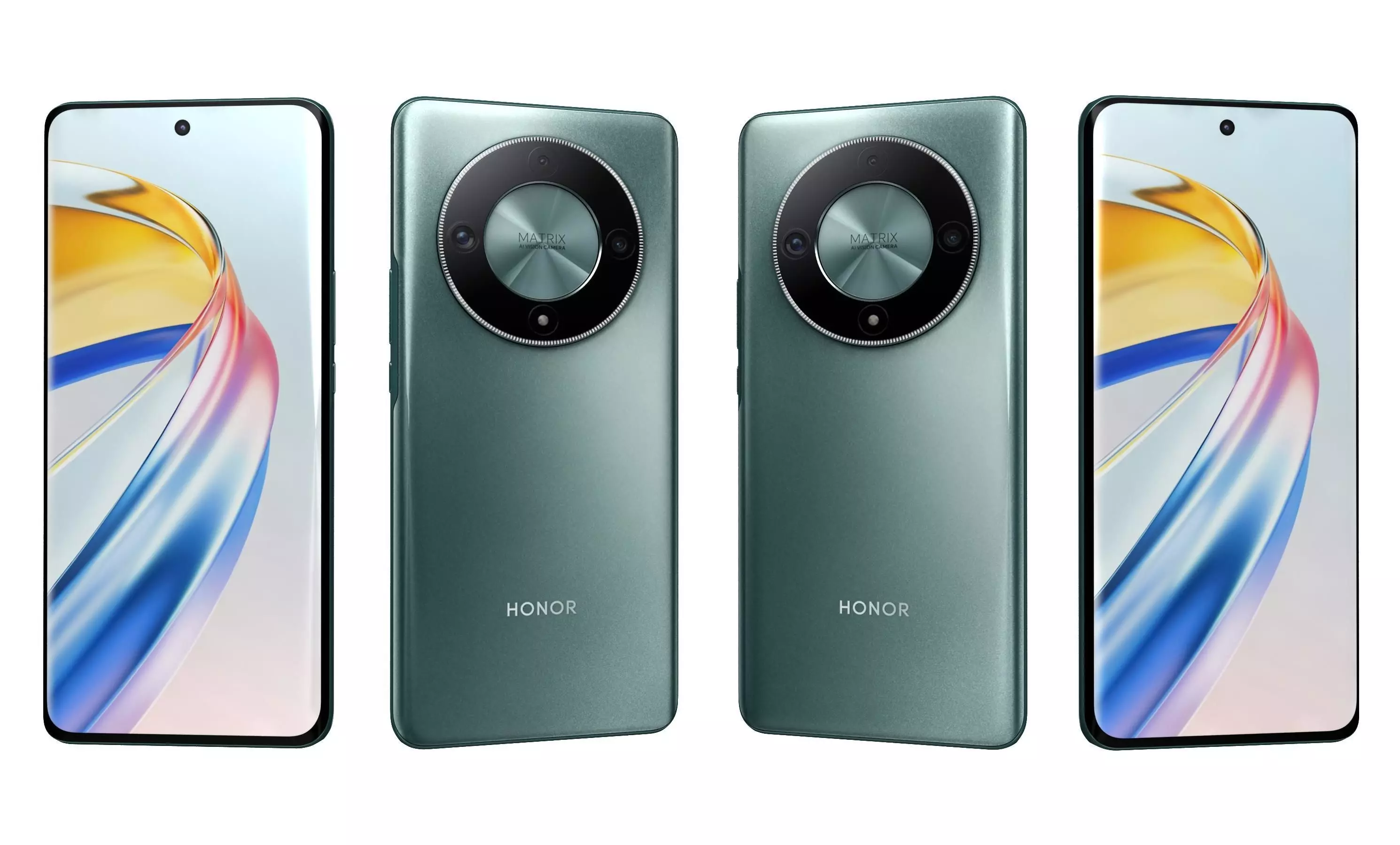 Honor X9b All Colors High Poly 3D model_38