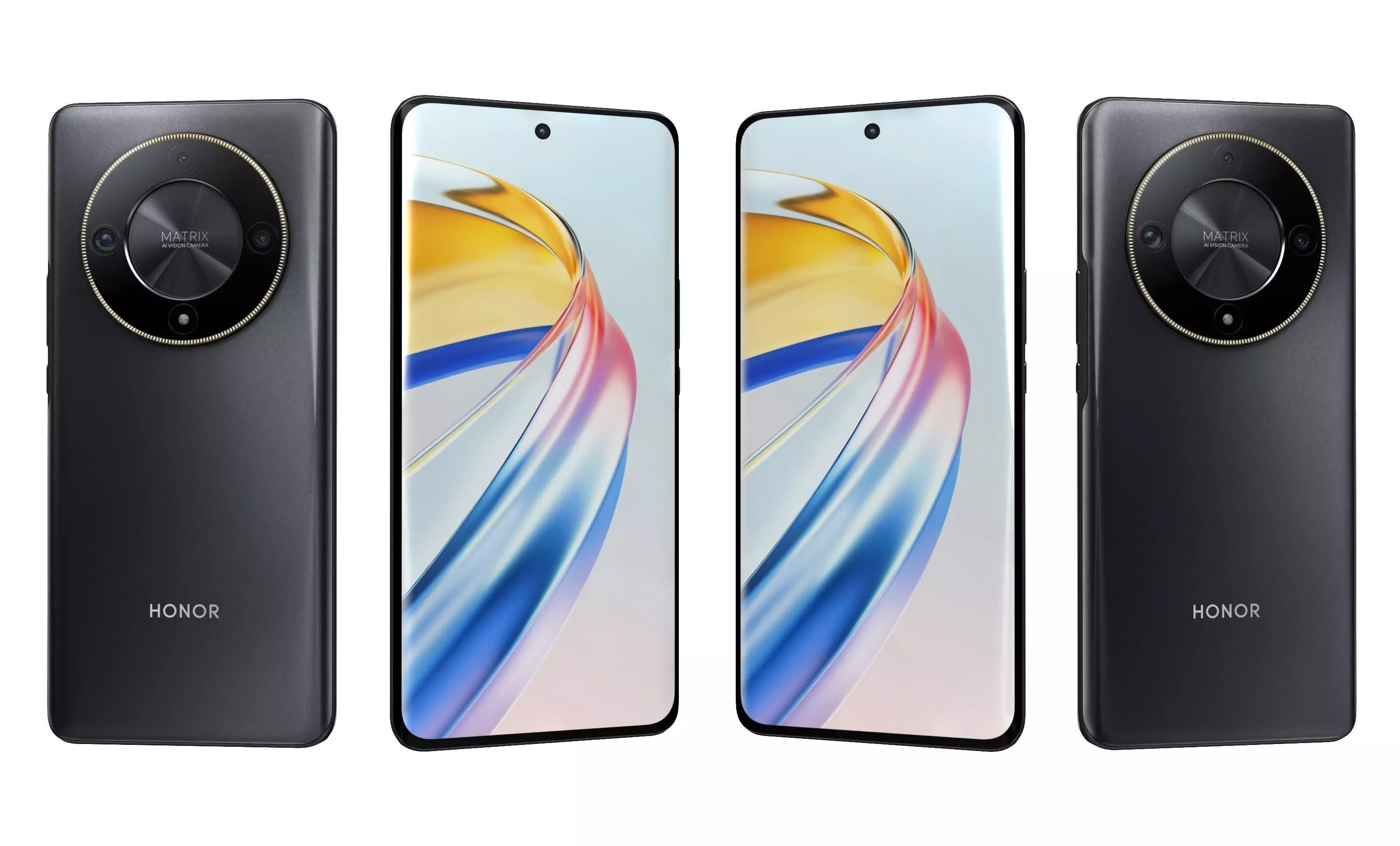 Honor X9b All Colors High Poly 3D model_18