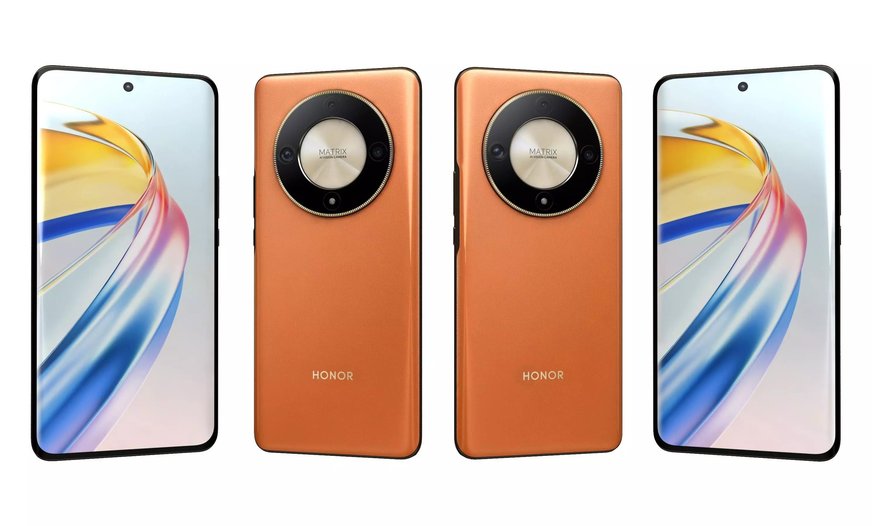 Honor X9b All Colors High Poly 3D model_5