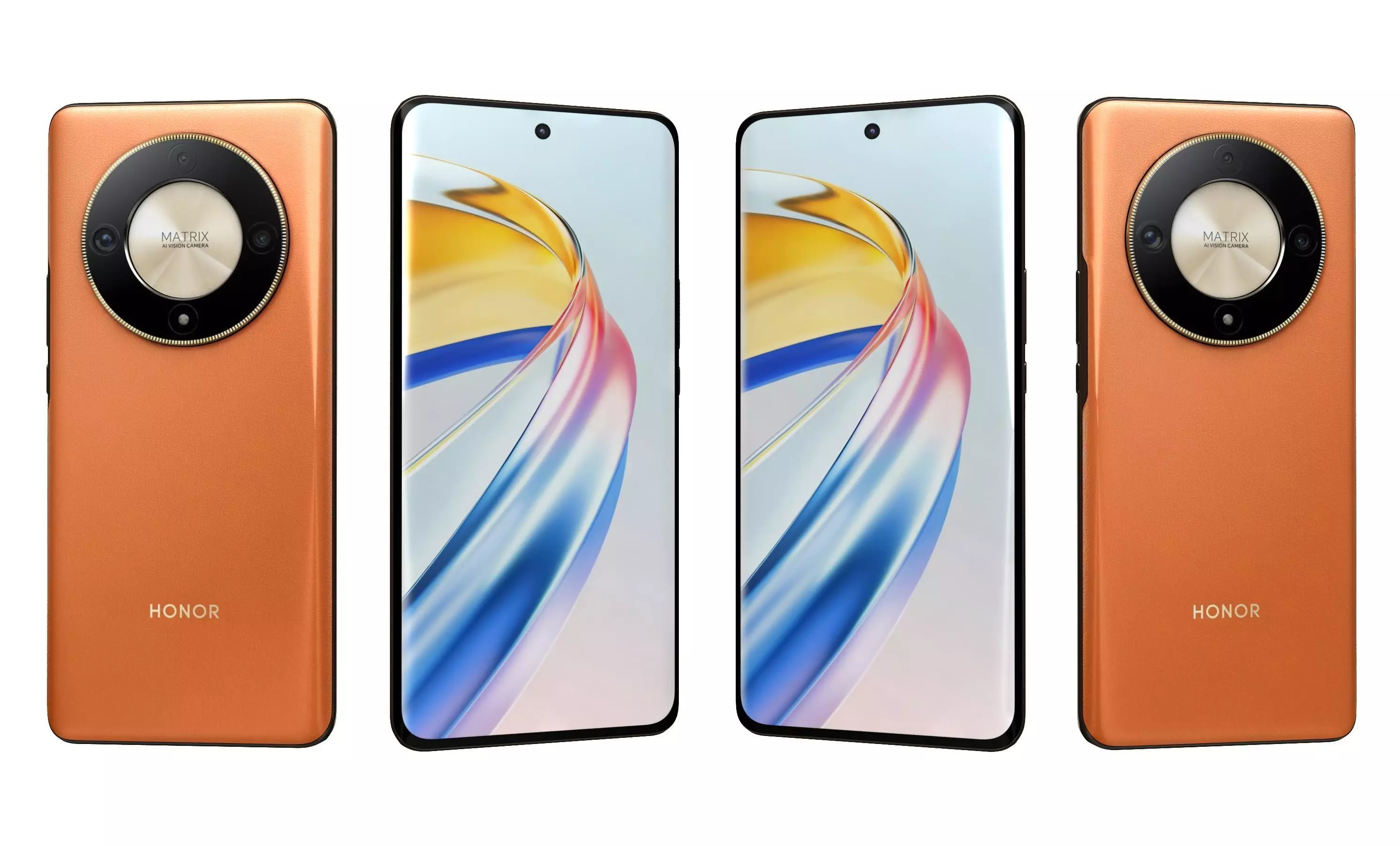 Honor X9b All Colors High Poly 3D model_9